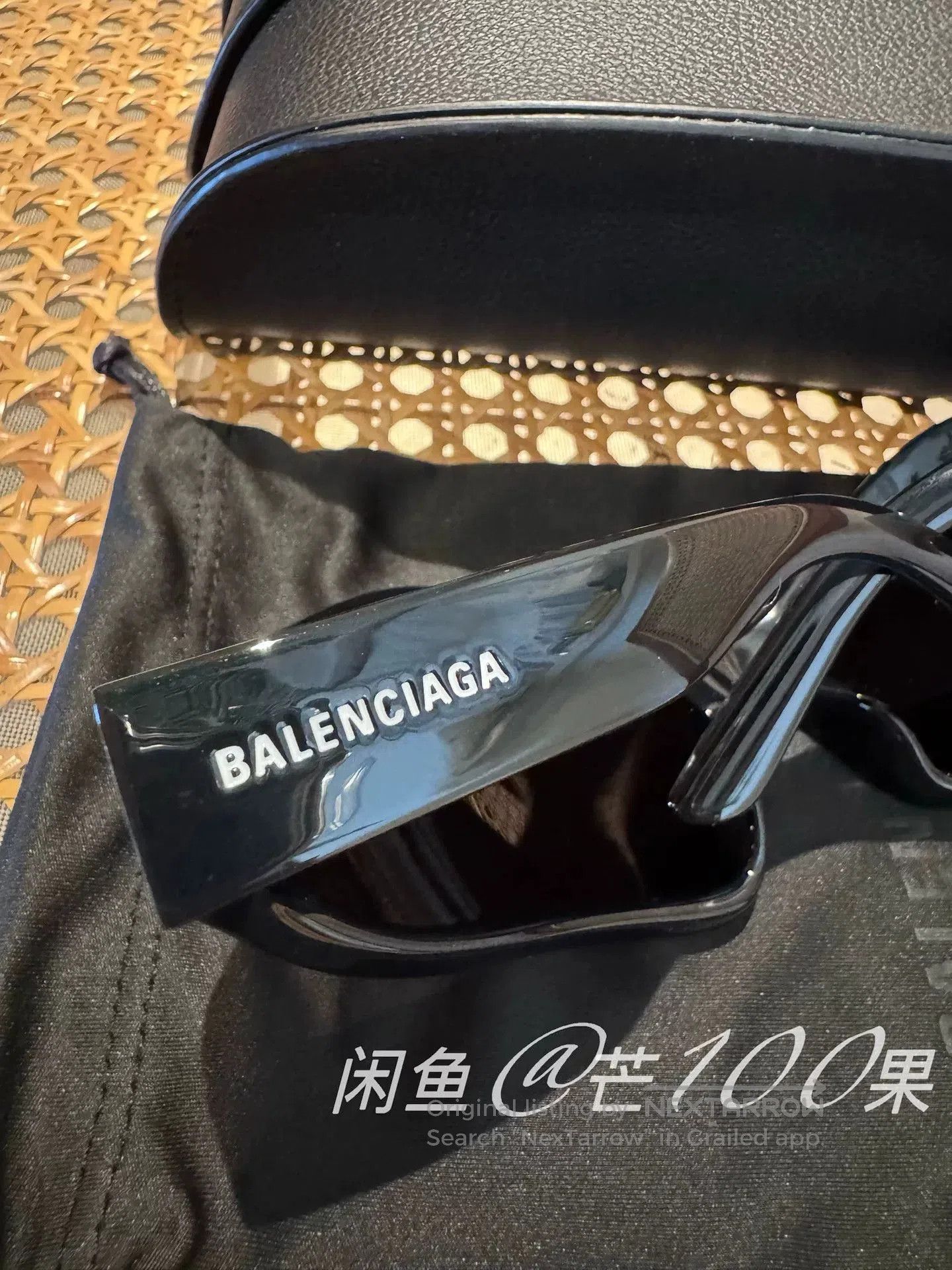 Balenciaga Balenciaga 24 Geometric Frame Sunglasses. Size ONE SIZE - 6 Thumbnail