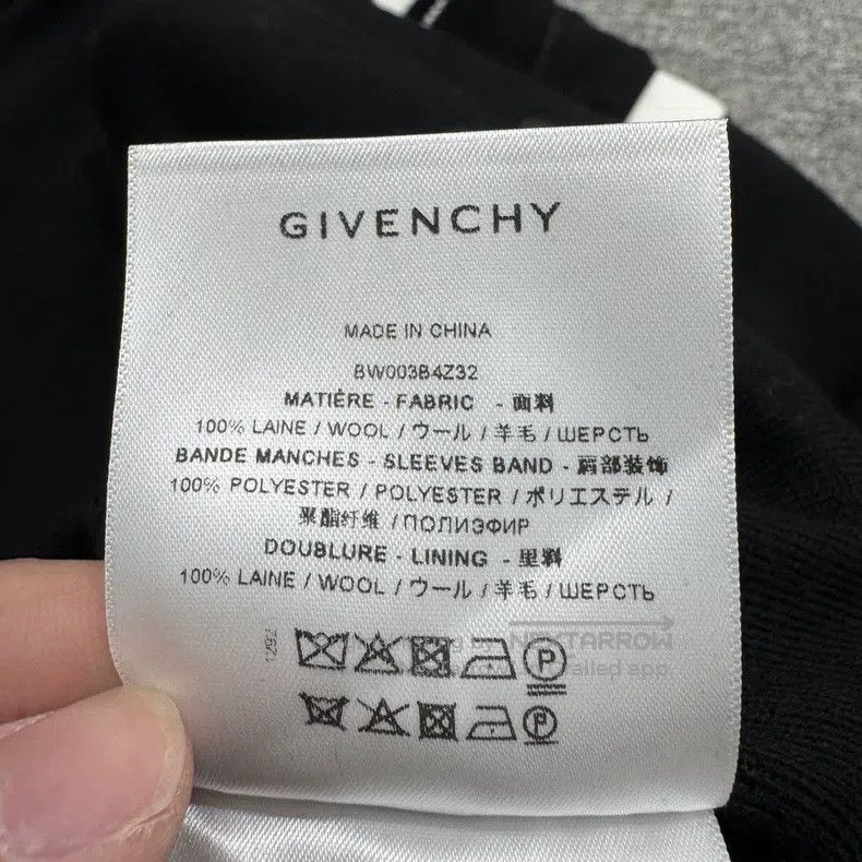 Givenchy Givenchy Embroidered Logo Wool Jacket Size US M / EU 48-50 / 2 - 3 Thumbnail