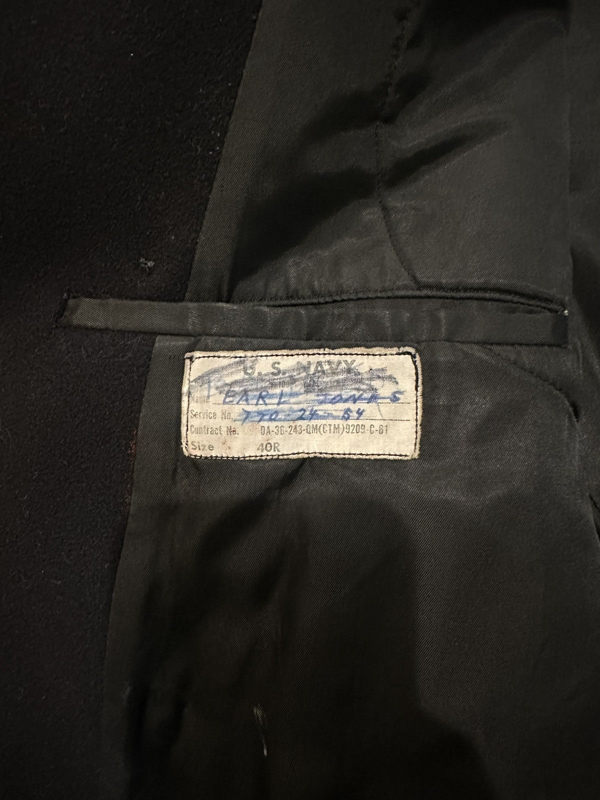 Vintage US Navy Coat (70s)