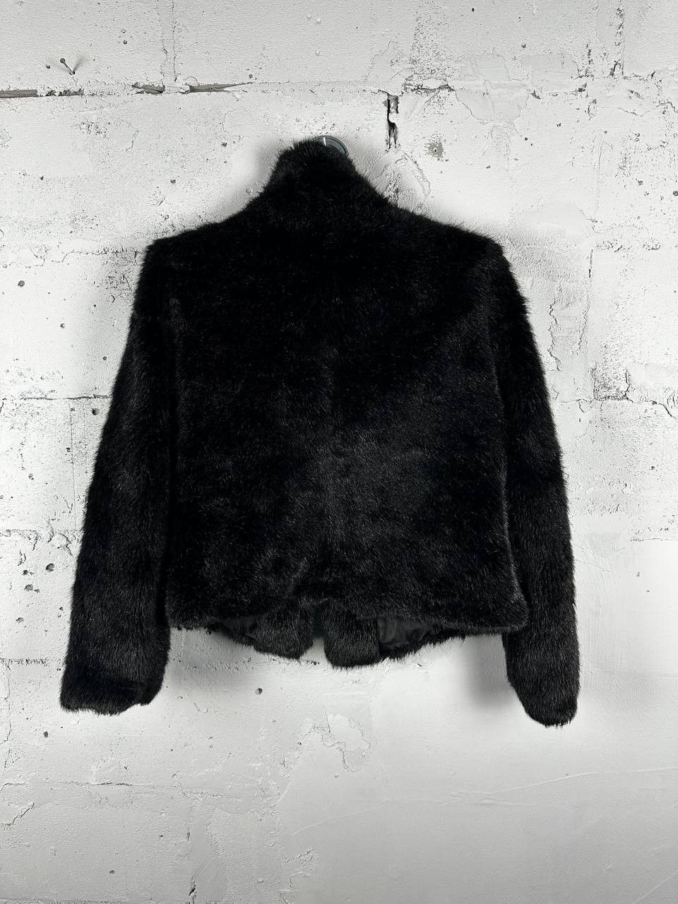 Other Vintage Avantgarde Biker Cropped Faux Fur Jacket Y2K Size US M / EU 48-50 / 2 - 9 Thumbnail