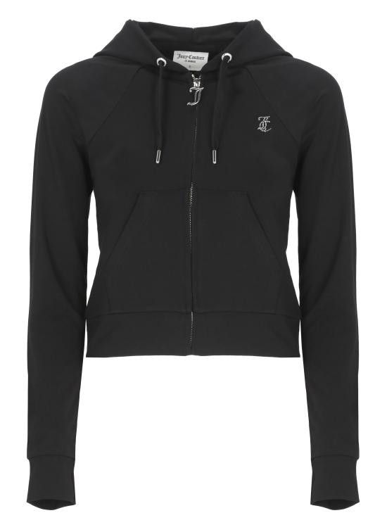 Juicy Couture JUICY COUTURE Women Hoodies VEJH70564WC4 J00 Black Size S / US 4 / IT 40 - 1 Thumbnail