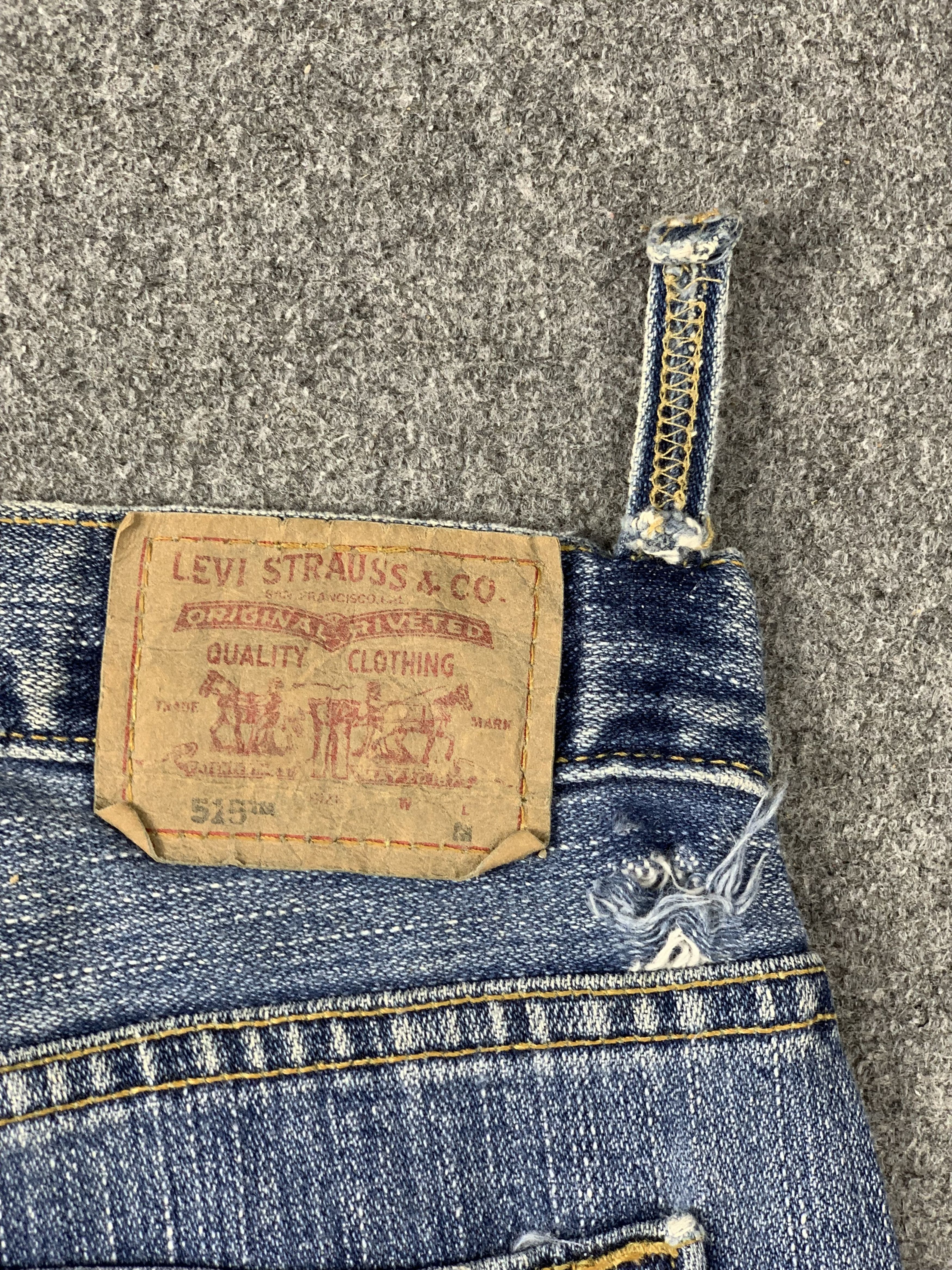 Levi's × Vintage Vintage Levi's 515 Noveau Bootcut Jeans Size US 30 / EU 46 - 5 Thumbnail