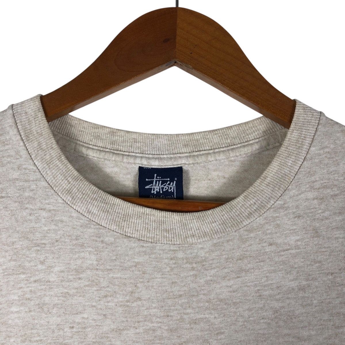 Stussy STUSSY Vintage Gothic Big Logo T-Shirt Size US M / EU 48-50 / 2 - 3 Thumbnail