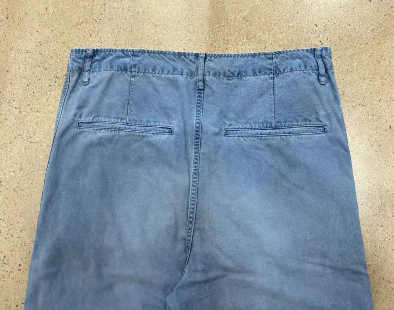 Visvim Visvim 25ss Ex Wide Chino Pants Crash lt.indigo Size US 35 - 7 Thumbnail