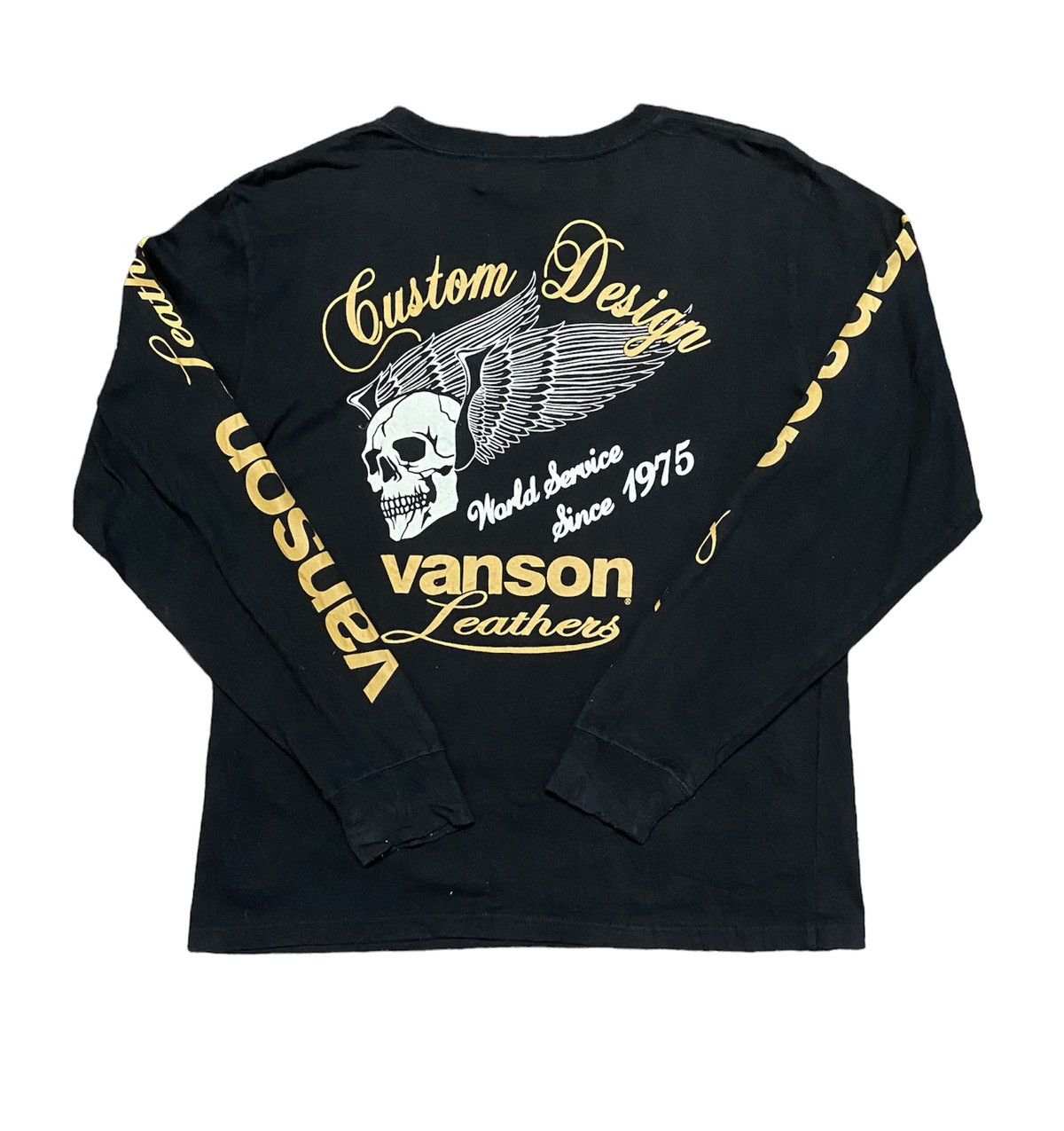 Vanson Leathers Vanson Leathers Long Sleeve T-shirt Size US M / EU 48-50 / 2 - 1 Thumbnail