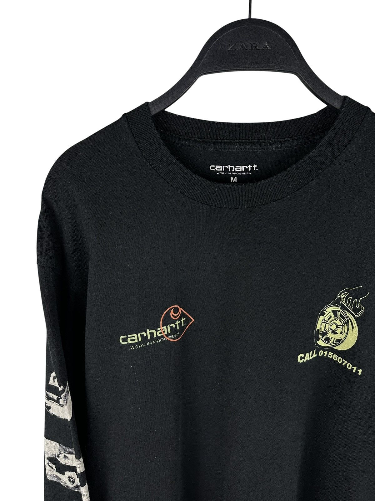 Carhartt Vintage Carhartt Long Slevee Race Play T-Shirt Graphic Print Size US M / EU 48-50 / 2 - 3 Thumbnail
