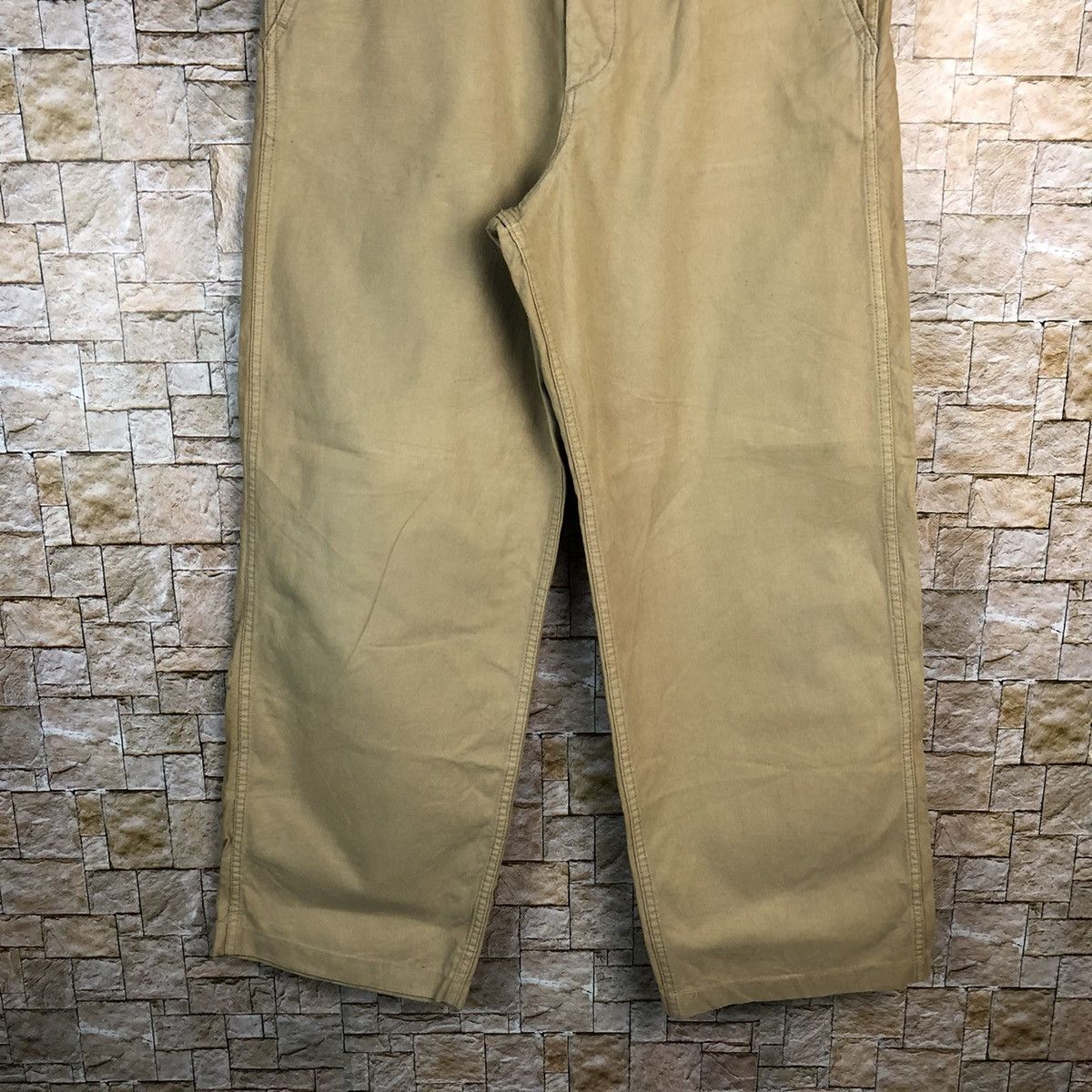 Schott Schott Brown vintage cargo Pants #A619 Size US 32 / EU 48 - 3 Thumbnail