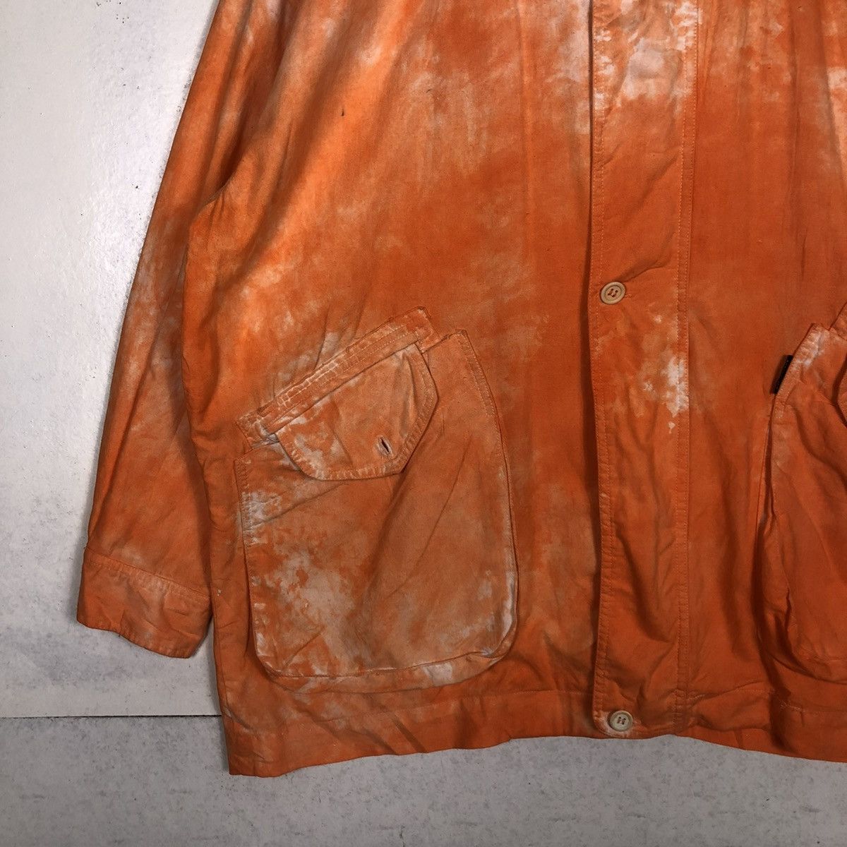 Japanese Brand 📌VINTAGE ACID WASH HUNTING JACKET SCEINIC WILD ISSEY MIYAKE Size US L / EU 52-54 / 3 - 5 Thumbnail
