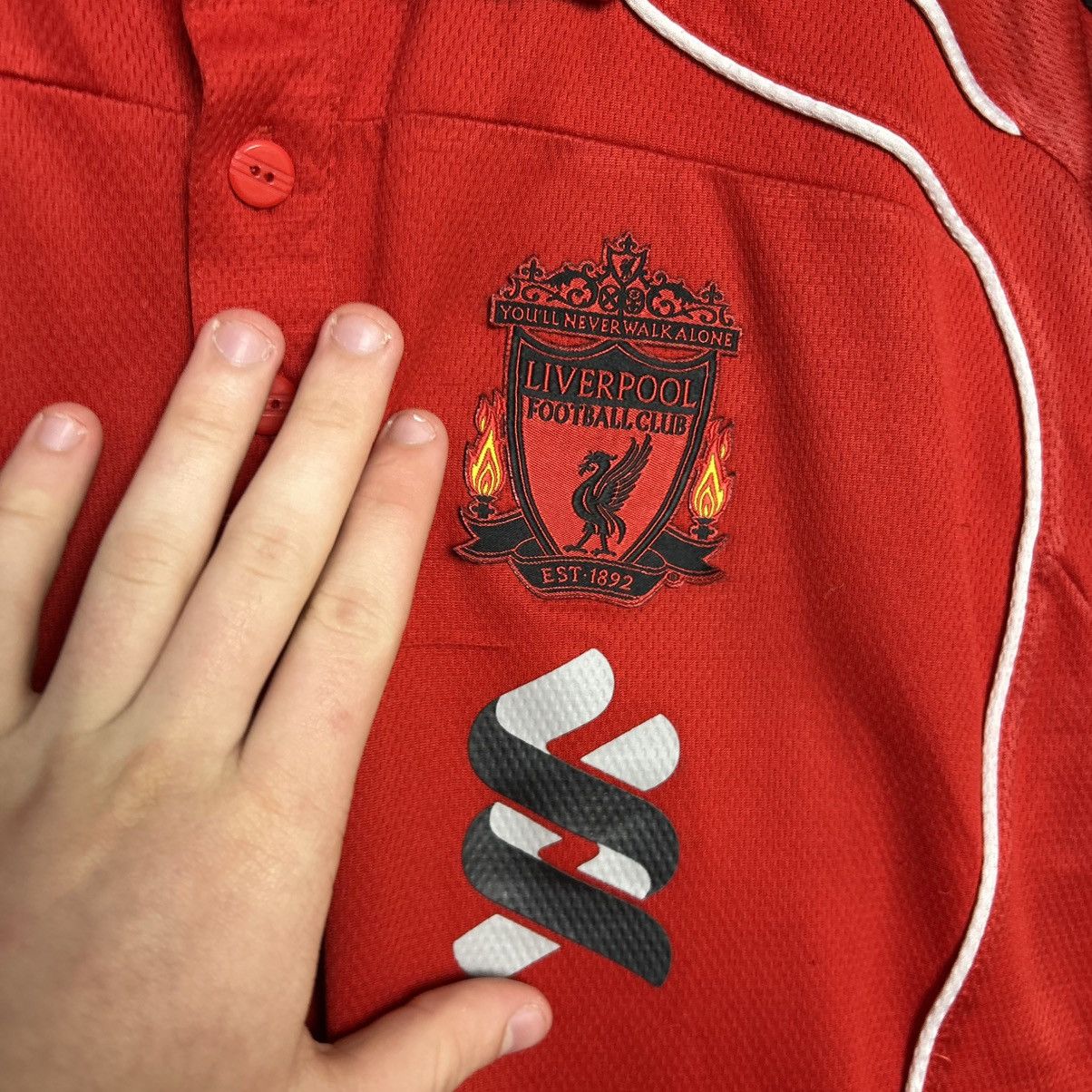 Adidas Vintage Adidas FC Liverpool 2010 home soccer jersey Size US S / EU 44-46 / 1 - 4 Thumbnail