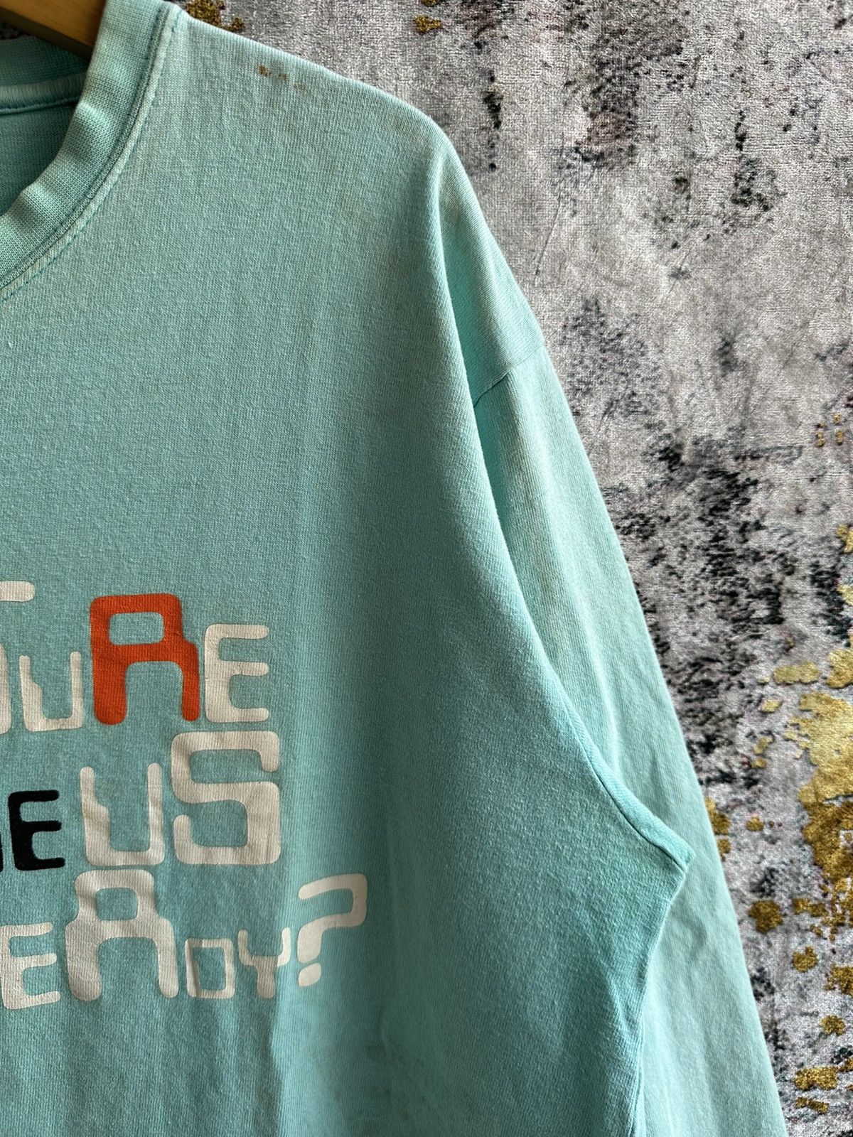 Beauty Beast SICK TRASHED JAPANESE THE BREAKERS POEM FADED LONG SLEEVE Size US L / EU 52-54 / 3 - 6 Thumbnail