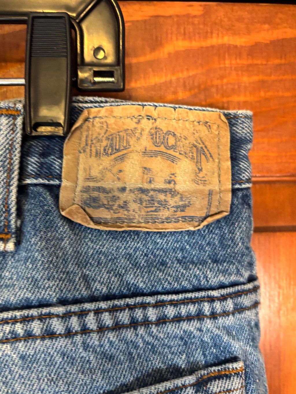 JCPenney JCPenney Jeans Straight Leg Distressed 38x32 Blue Size US 40 / EU 56 - 11 Thumbnail