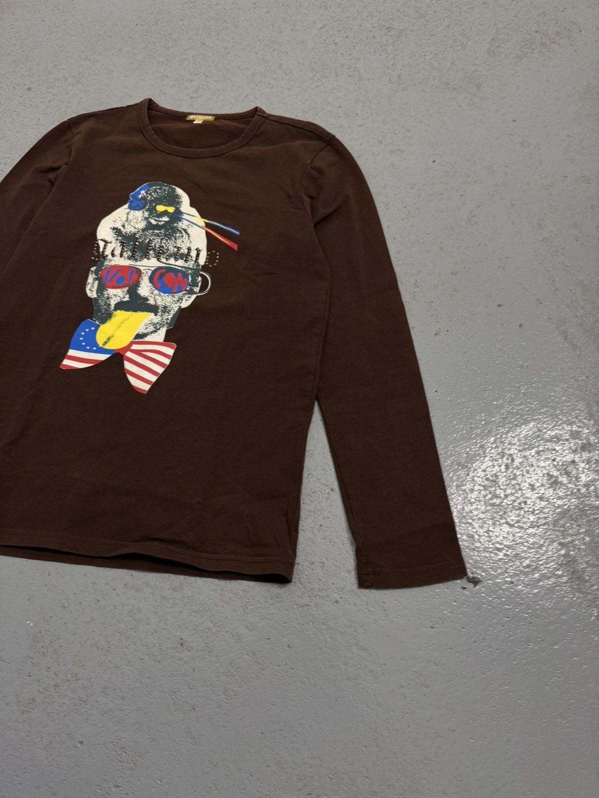 John Galliano Vintage 00s John Galliano Vol com Rhinestones Longsleeve Size M / US 6-8 / IT 42-44 - 3 Thumbnail