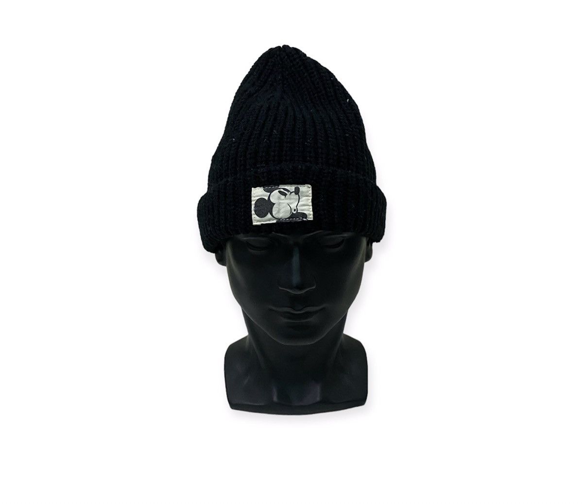 Disney × Mickey Mouse Disney Mickey Mouse Small Logo Beanie Hat Size ONE SIZE - 1 Thumbnail