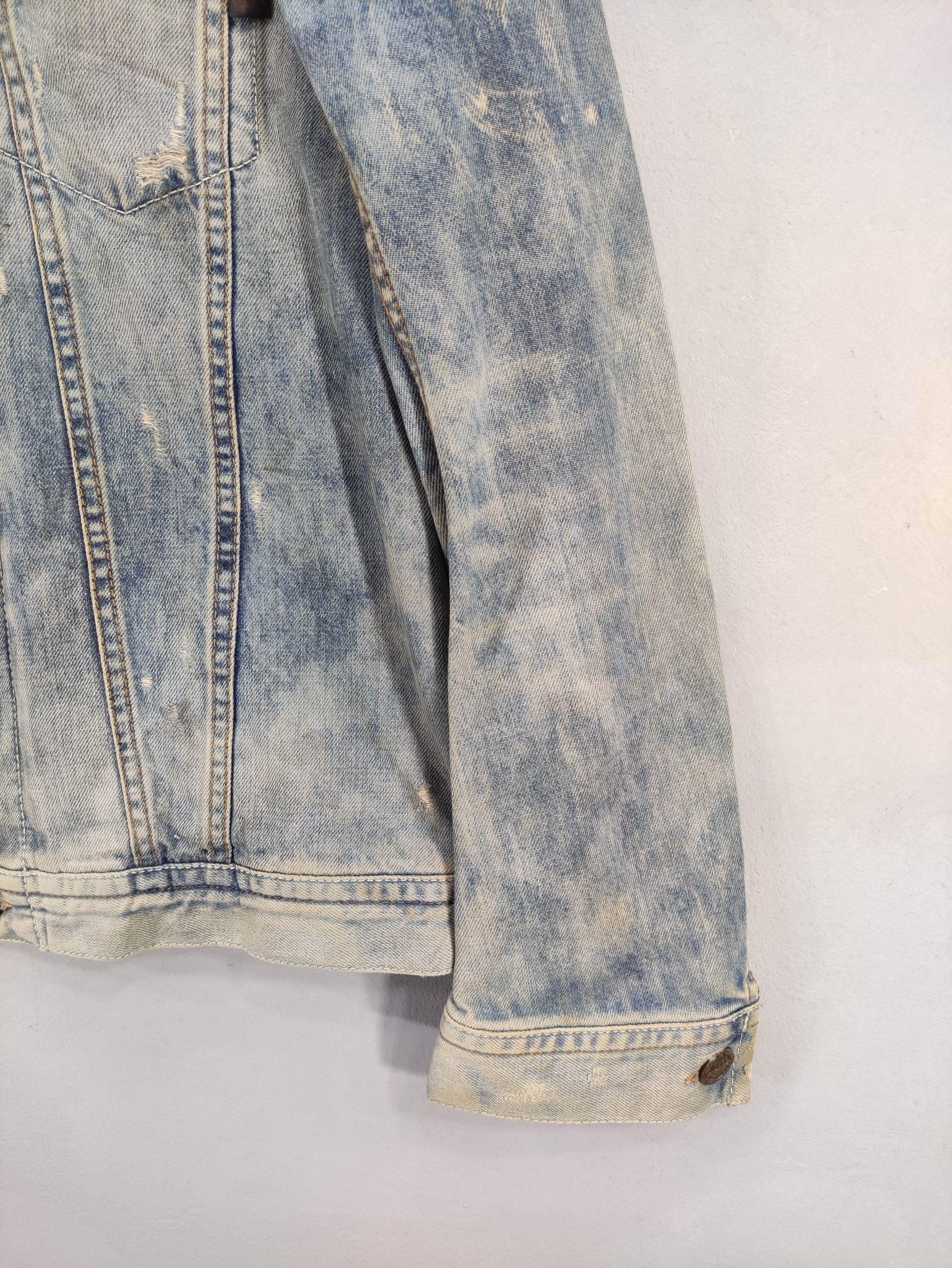 Diesel Vintage Diesel Distressed Denim Jacket Size US M / EU 48-50 / 2 - 4 Thumbnail