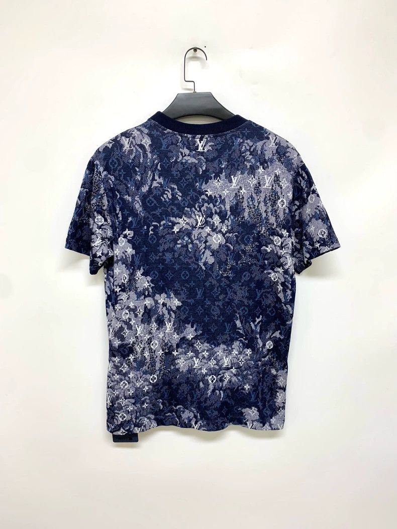 Louis Vuitton Louis Vuitton Dark blue tapestry full logo knitted short s Size US S / EU 44-46 / 1 - 8 Thumbnail
