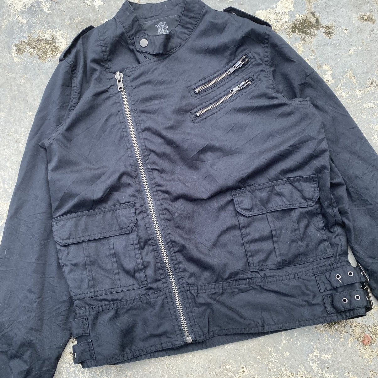 Japanese Brand aimee francaise double collar bike jacket Size US M / EU 48-50 / 2 - 2 Thumbnail
