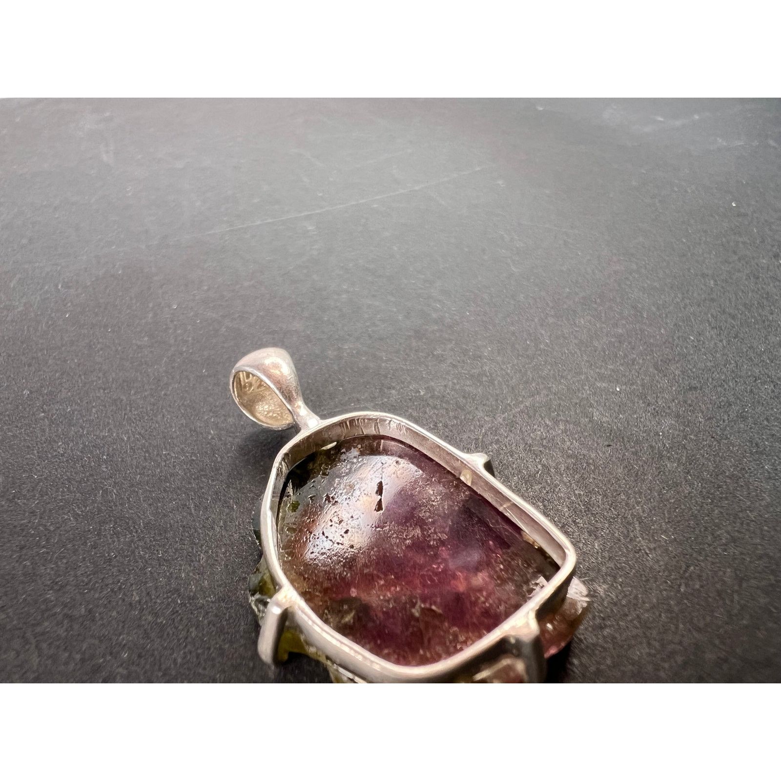 Other NEW Watermelon tourmaline slice 925 pendant 3.83 grams Size ONE SIZE - 6 Thumbnail