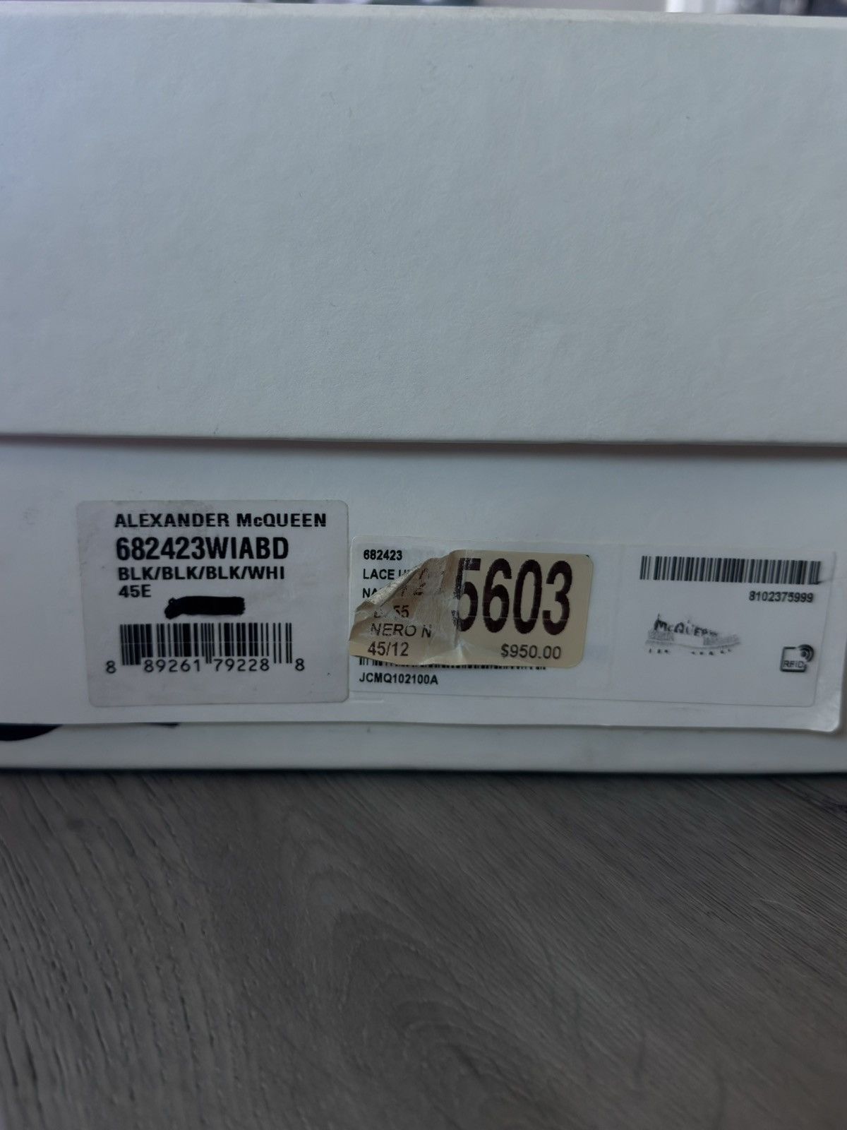 Alexander McQueen Alexander McQueen Low Top Sneakers Size US 12 / EU 45 - 13 Thumbnail