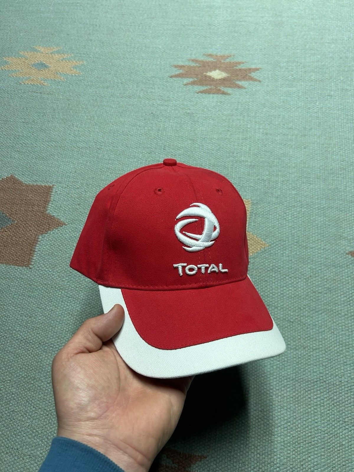 Vintage Vtg strapback hat baseball total lubricants racing NOS Size ONE SIZE - 1 Thumbnail