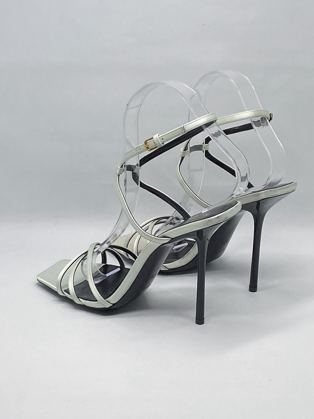 Yves Saint Laurent Saint Laurent Nuit 105mm high-heeled sandals size 37.5 Size US 7.5 / IT 37.5 - 7 Thumbnail