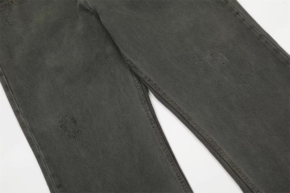 Japanese Brand × Vintage Fashion back pocket embroidery washed distressed jeans y2k Size US 32 / EU 48 - 4 Thumbnail