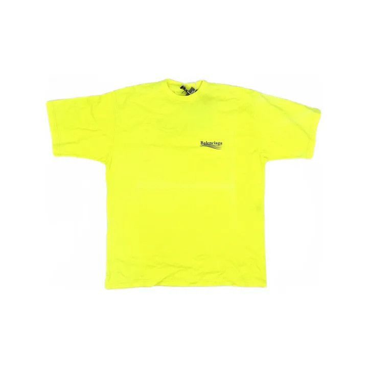 Balenciaga Balenciaga Logo Print Wave Short Sleeve T-Shirt 0079-2507 Size US M / EU 48-50 / 2 - 2 Thumbnail