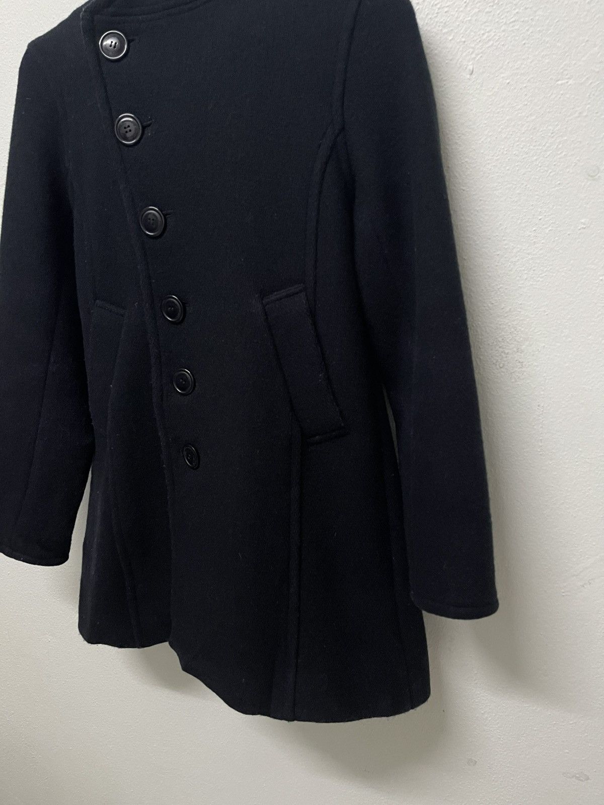 Sunao Kuwahara 2000s SUNAOKUWAHARA ISSEY MIYAKE GARIWOOL HOODIE COAT WOMEN Size S / US 4 / IT 40 - 4 Thumbnail