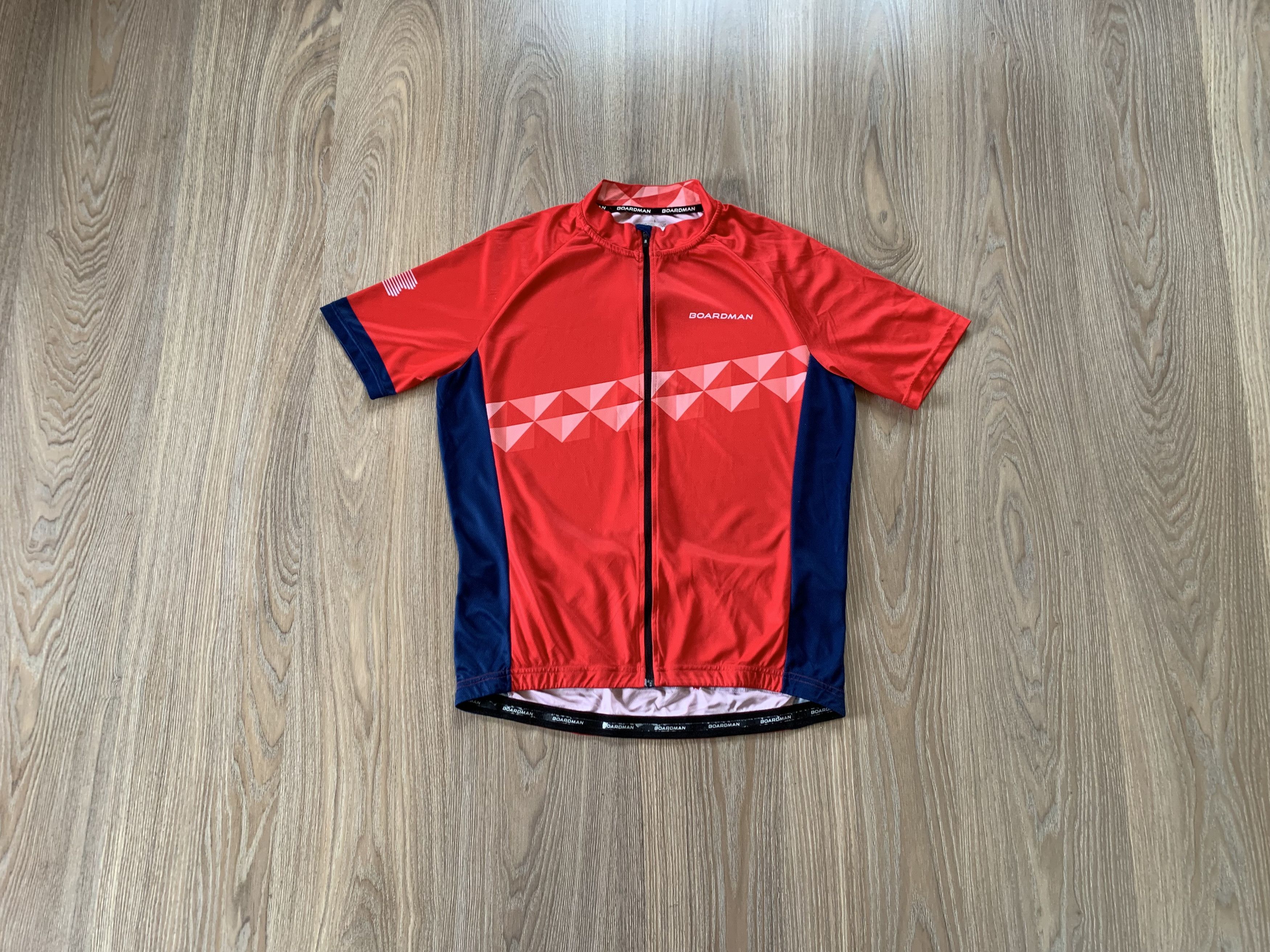 Bicycle Boardman Men's Short Sleeve Full Zip Cycling Jersey Size US XL / EU 56 / 4 - 1 Thumbnail