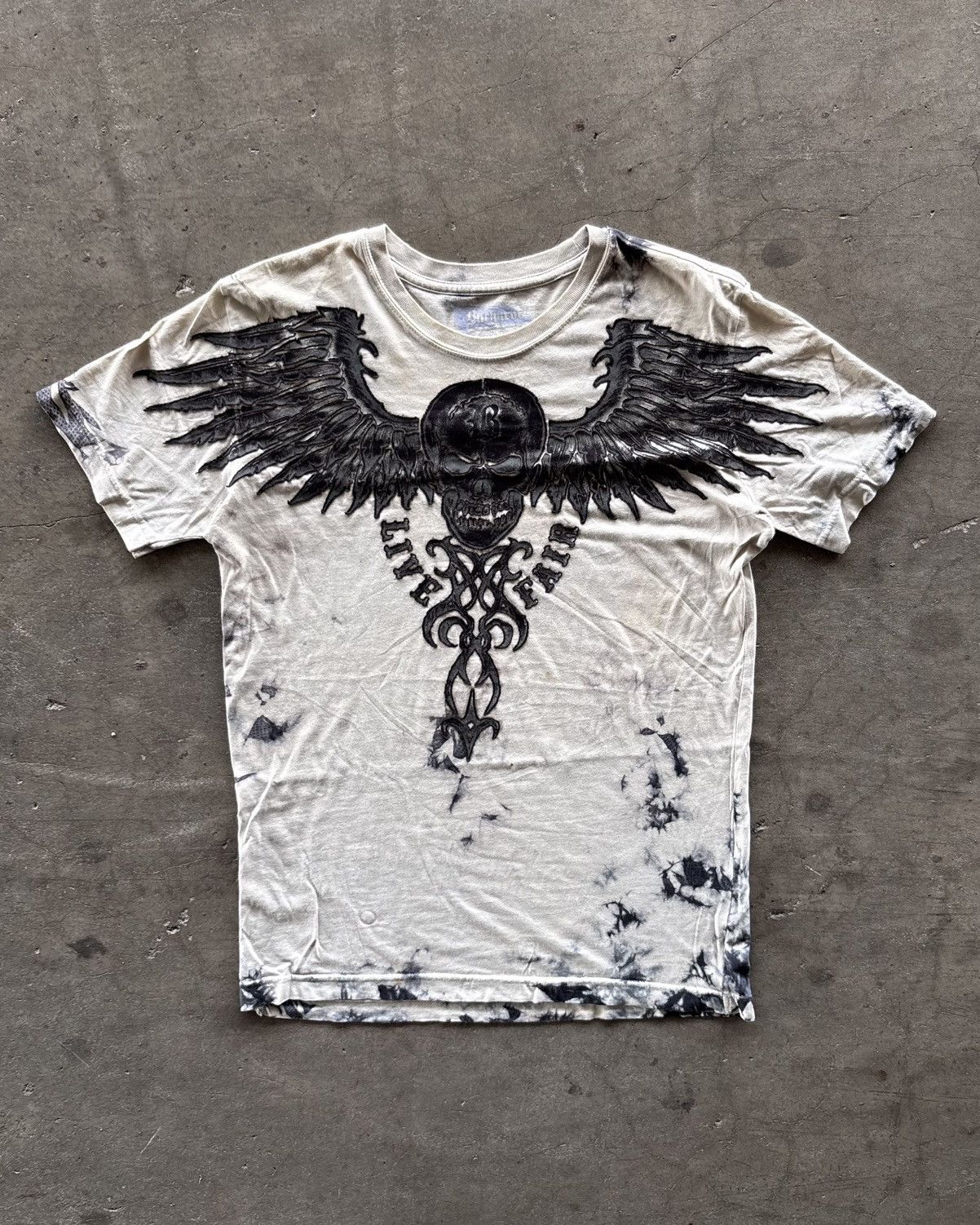 BUCKAROO Buckaroo Live Fair Poem Skull Tee Size US M / EU 48-50 / 2 - 1 Thumbnail