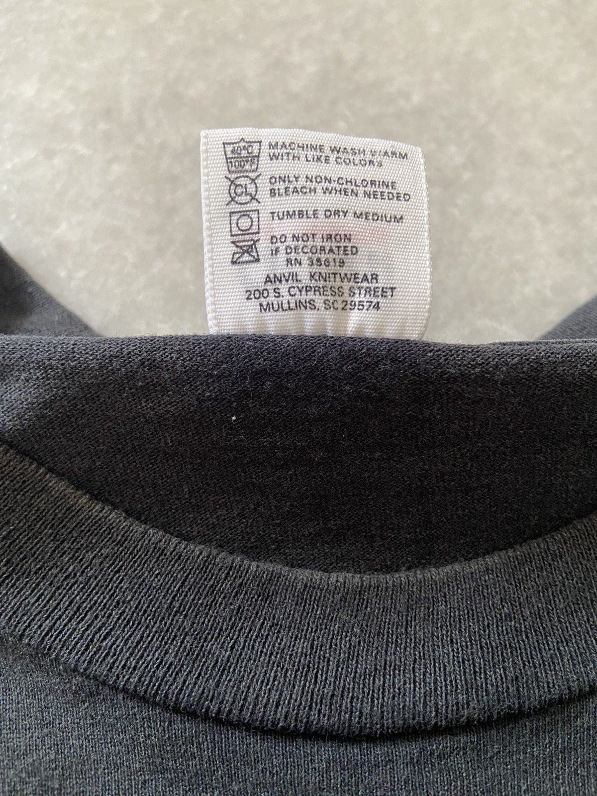 Anvil × Vintage Vintage 1995 Jurassic Park dinosaur Movie T-Shirt Size US L / EU 52-54 / 3 - 5 Thumbnail
