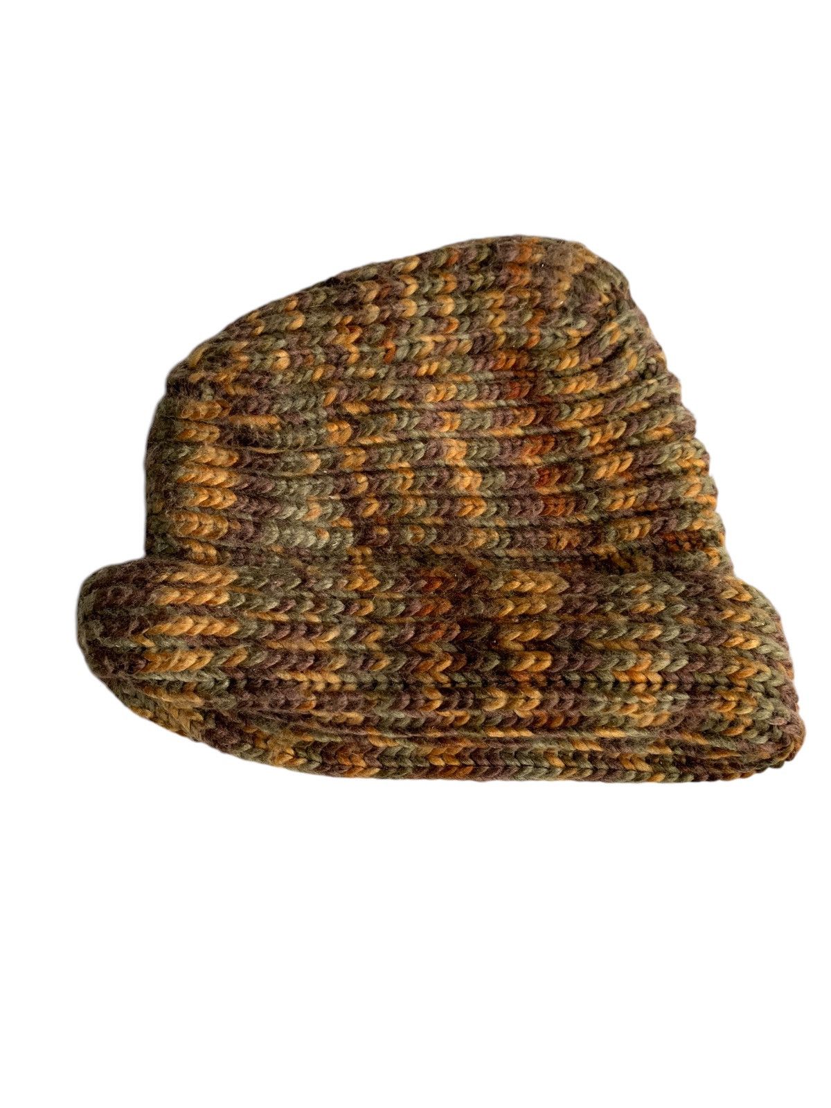 Japanese Brand × Kapital × Vintage Multicolour Crochet knit Wool Rare Hairy long Beanie hats Size ONE SIZE - 8 Thumbnail