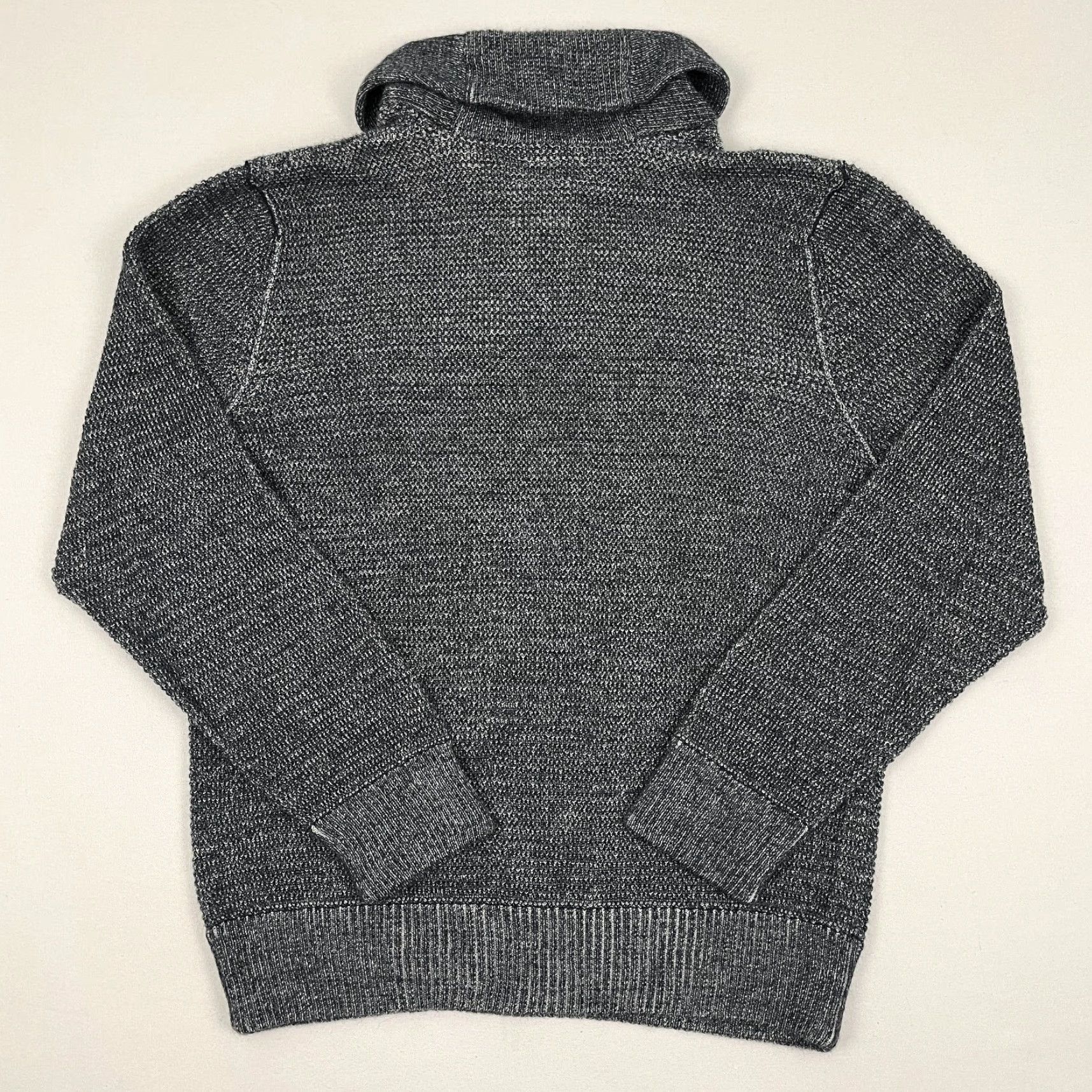 Billy Reid Billy Reid Sweater Mens XL Blue Gray Alpaca Wool Pullover Shawl Collar Preppy Size US XL / EU 56 / 4 - 7 Thumbnail