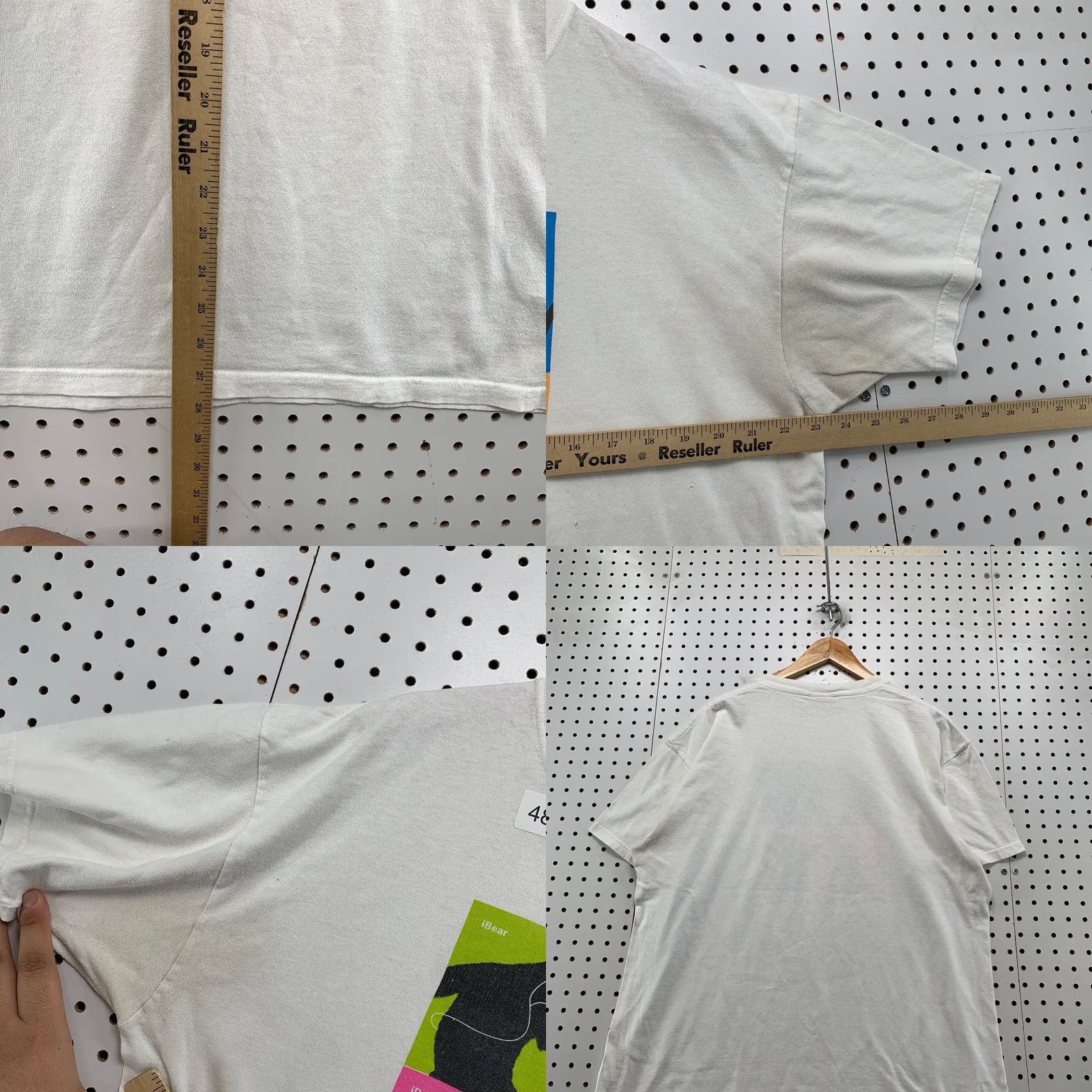 Vintage VINTAGE Park City Utah T Shirt Mens XL White Apple Parody Nature Animals Funny Size US XL / EU 56 / 4 - 9 Thumbnail
