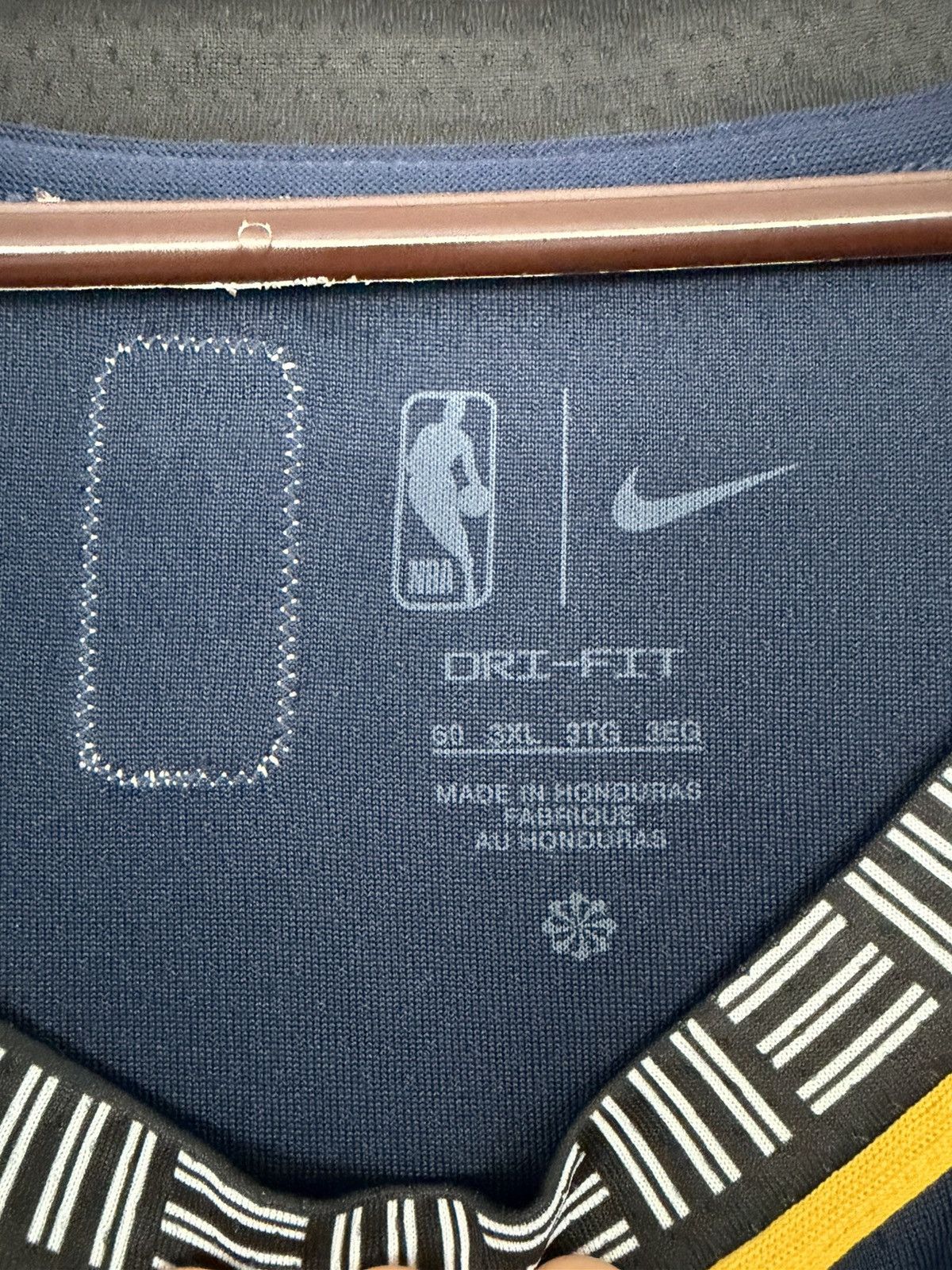 Nike JA MORANT MEMPHIS GRIZZLIES NIKE CITY ED NBA 75TH JERSEY 3XL Size US XXL / EU 58 / 5 - 3 Thumbnail