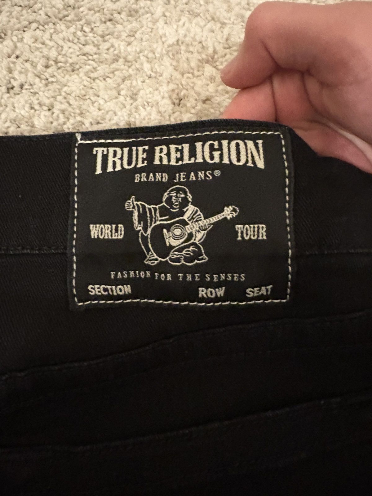 True Religion Vintage Black True Religion Jeans Size US 30 / EU 46 - 4 Thumbnail