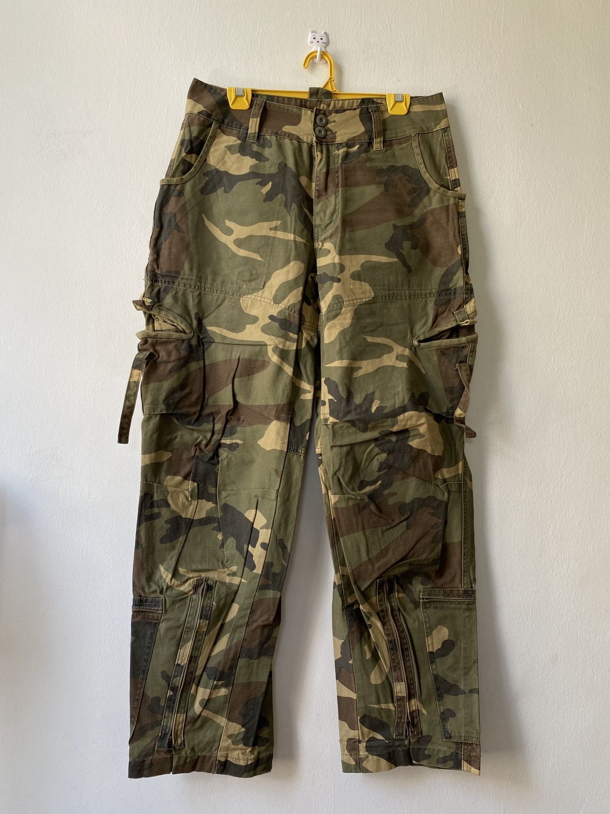 Military Japanese Brand Hco 1922 Camo Multipocket Cargo Pant Grailed