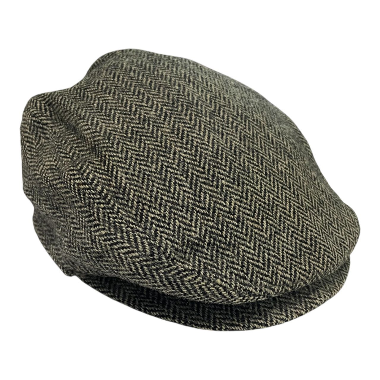 Burberry intage Burberrys Wool Herringbone Newsboy Cap – Size L Size ONE SIZE - 1 Thumbnail