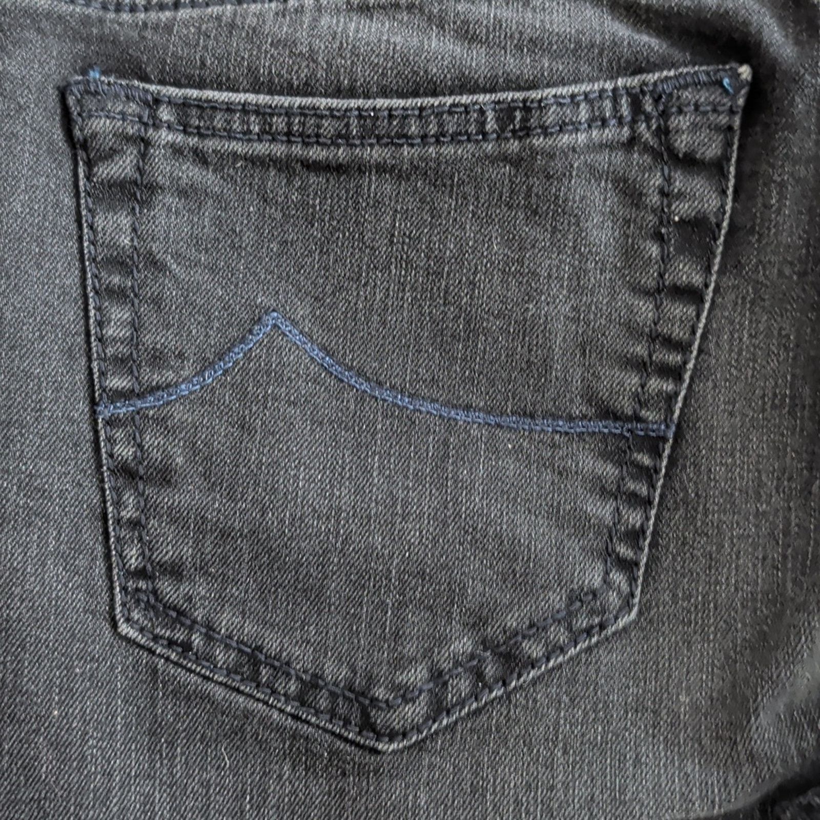Jacob Cohen Jacob Cohen Men's Dark Gray Slim Jeans Size 30 Size US 30 / EU 46 - 11 Thumbnail
