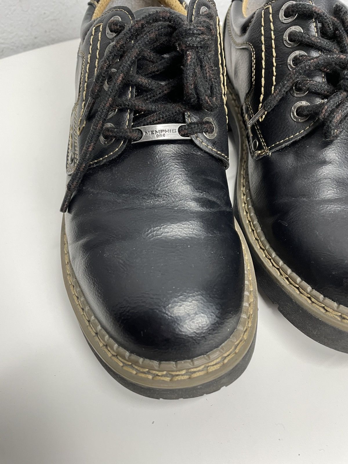 Hedi Slimane AS 98 Vibe Artisan Black Leather Side Zip Ankle Biker Boots Size US 9 / EU 42 - 12 Thumbnail