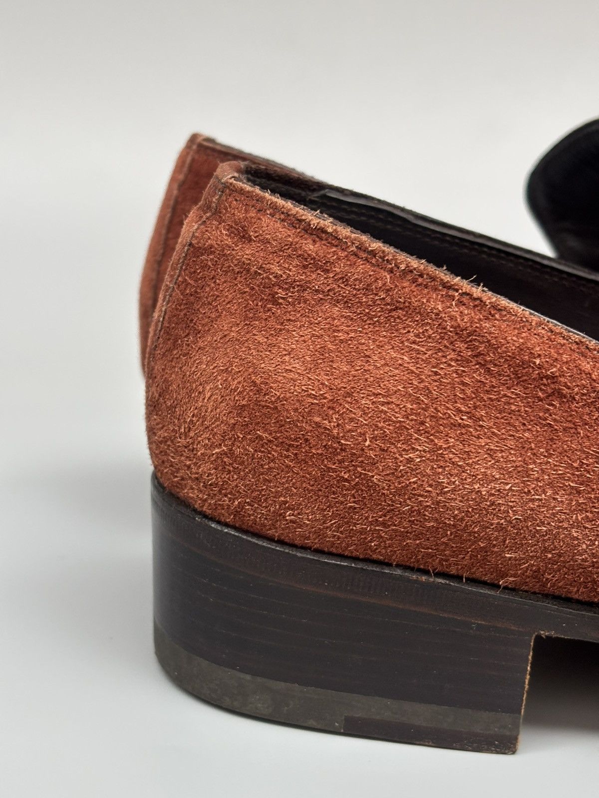 Yves Saint Laurent Yves Saint Laurent- Rive Gauche Tom Ford Era- Suede Loafers Size US 9 / EU 42 - 12 Thumbnail