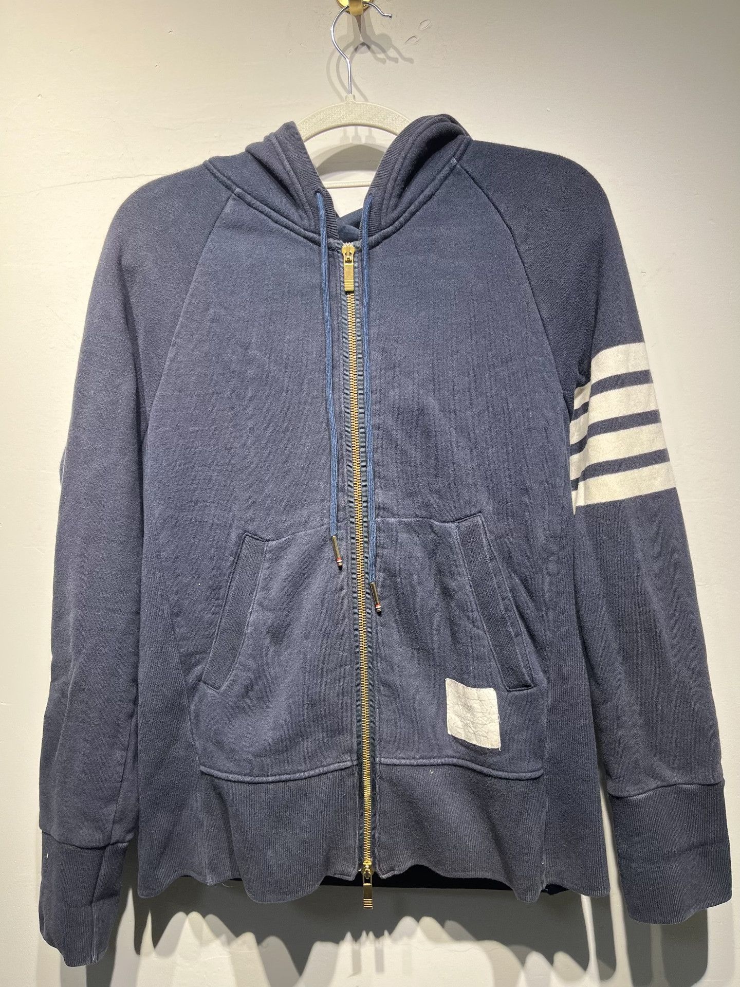 Thom Browne Thom Browne Striped Brown Hoodie 2 Men Size US XS / EU 42 / 0 - 1 Thumbnail