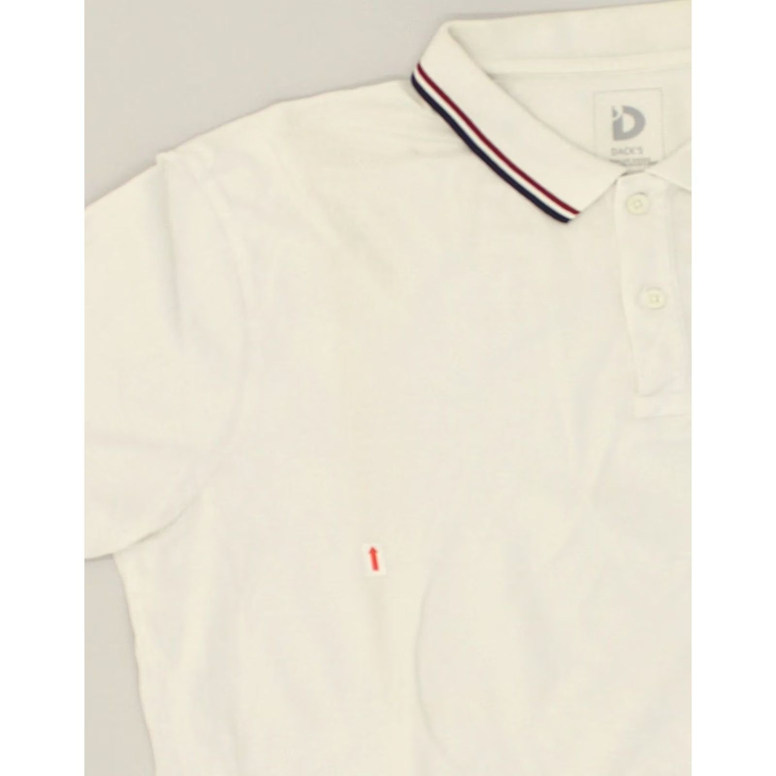 Vintage DACK'S Mens Polo Shirt 2XL White Cotton Size US XXL / EU 58 / 5 - 4 Thumbnail