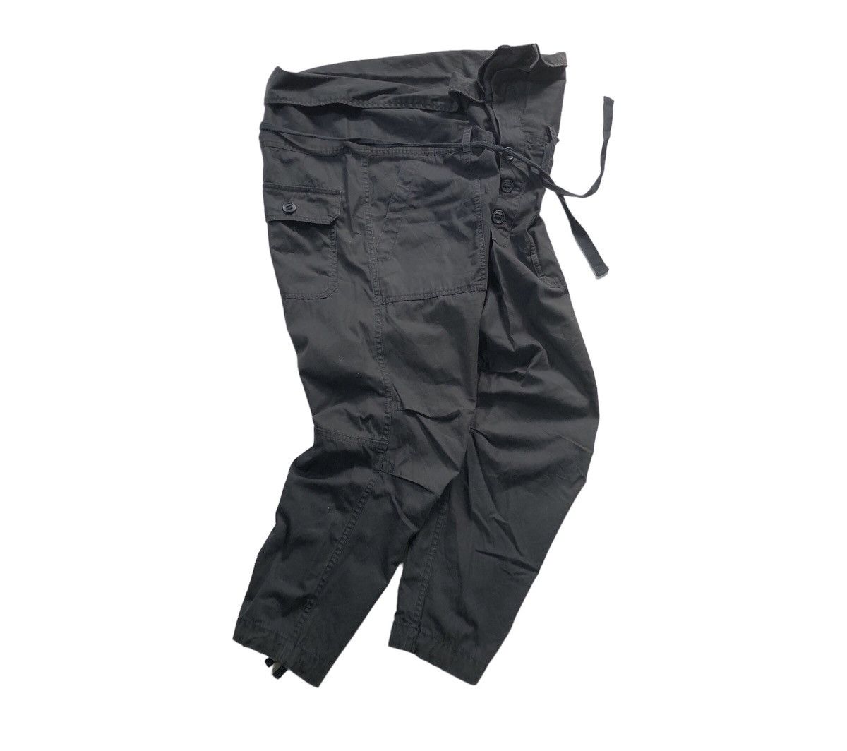 Beams Plus × Japanese Brand Rare! Beams Hakama Trousers Fatigue Drawstring Pant Size US 34 / EU 50 - 13 Thumbnail