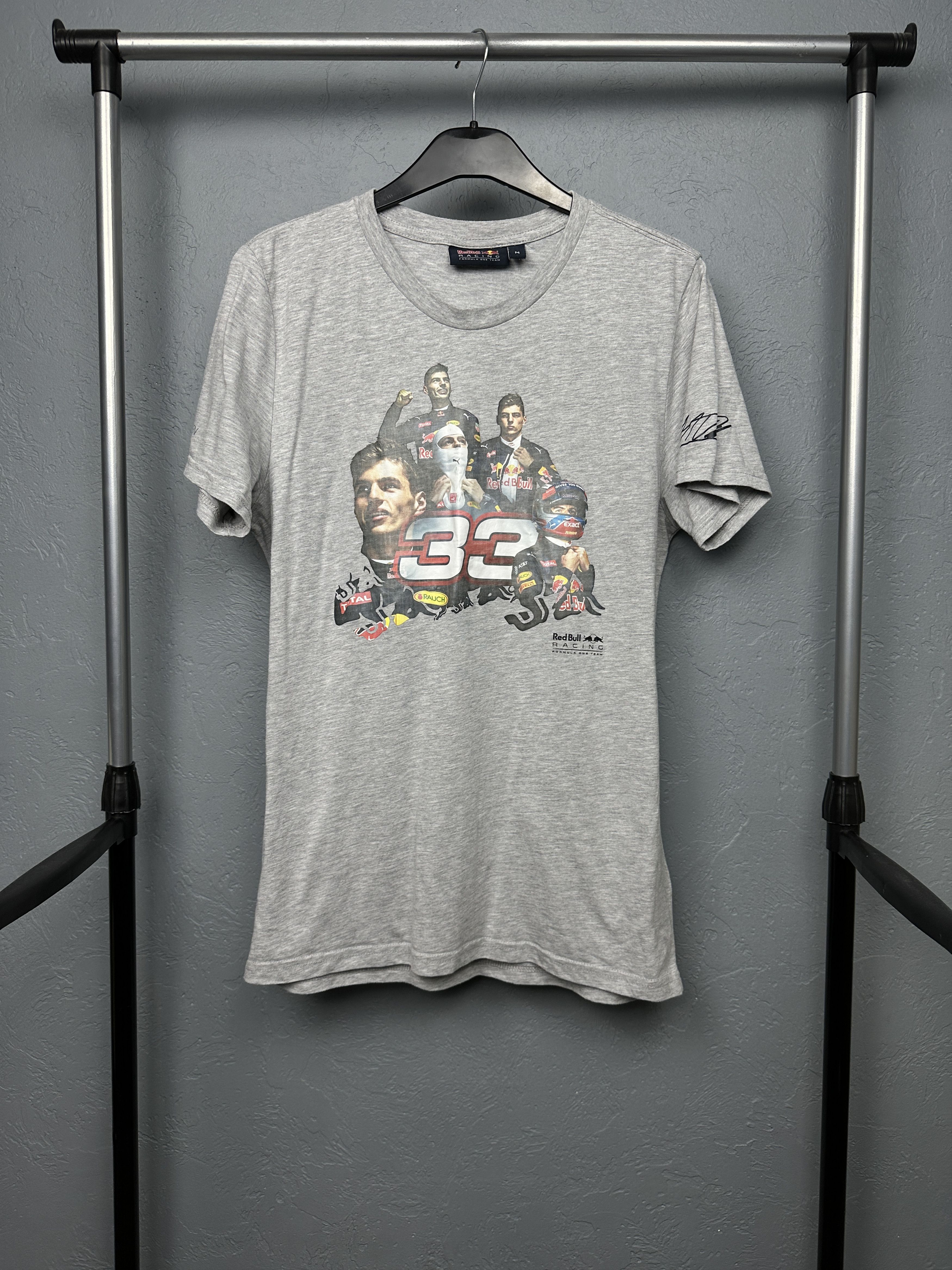 Formula 1 Max Verstappen Red Bull Racing Team Formula 1 Mens T-Shirt Size US M / EU 48-50 / 2 - 1 Thumbnail