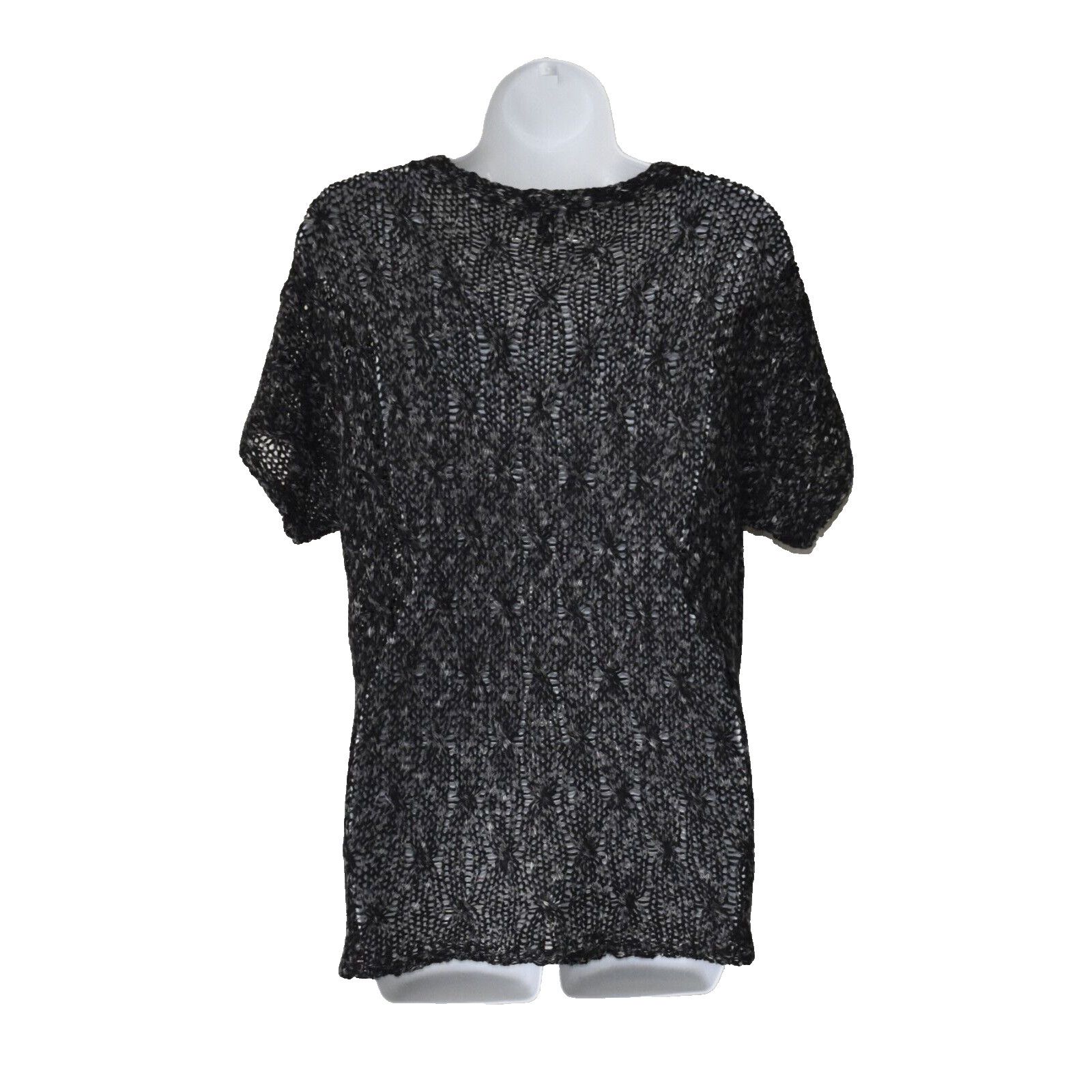 Eileen Fisher NEW EILEEN FISHER Short Sleeve V-Neck Pullover Sweater Sz M Size M / US 6-8 / IT 42-44 - 2 Thumbnail
