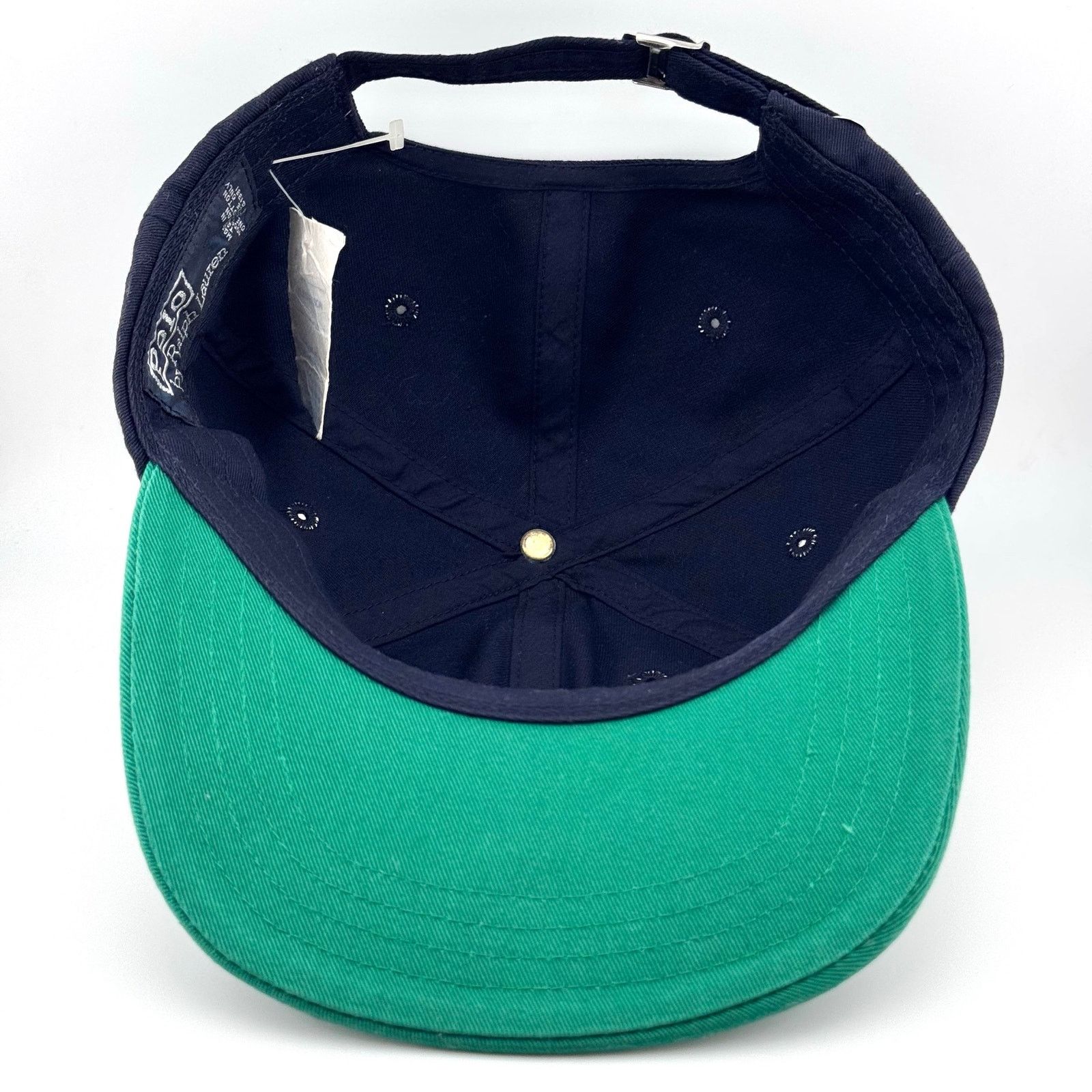 Polo Ralph Lauren NWT VTG 90s Polo Golf Ralph Lauren Golfing Shield Crest Hat Size ONE SIZE - 6 Thumbnail