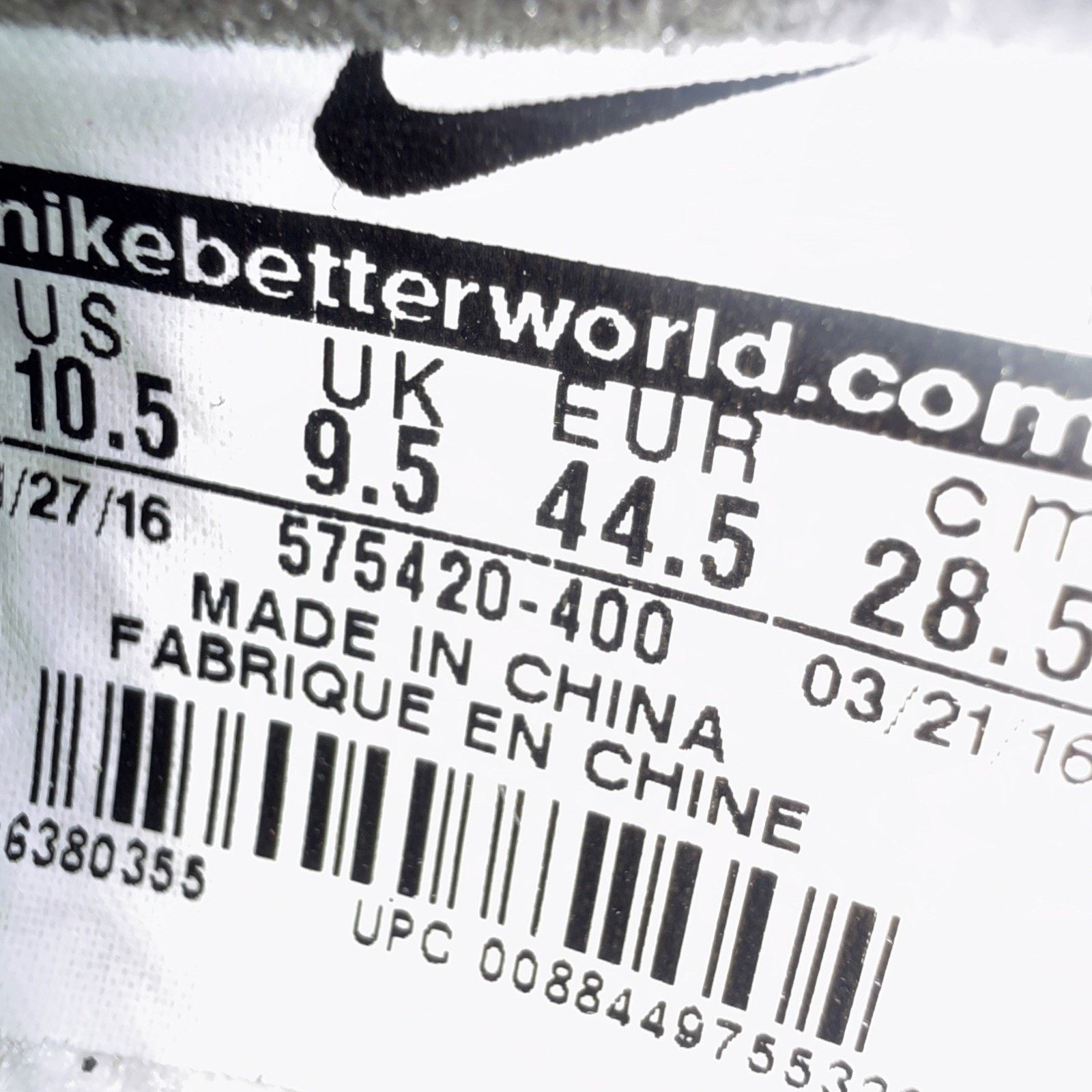 Nike Size 10.5 - Nike Air Foamposite One PRM Olympic Size US 10.5 / EU 43-44 - 9 Thumbnail