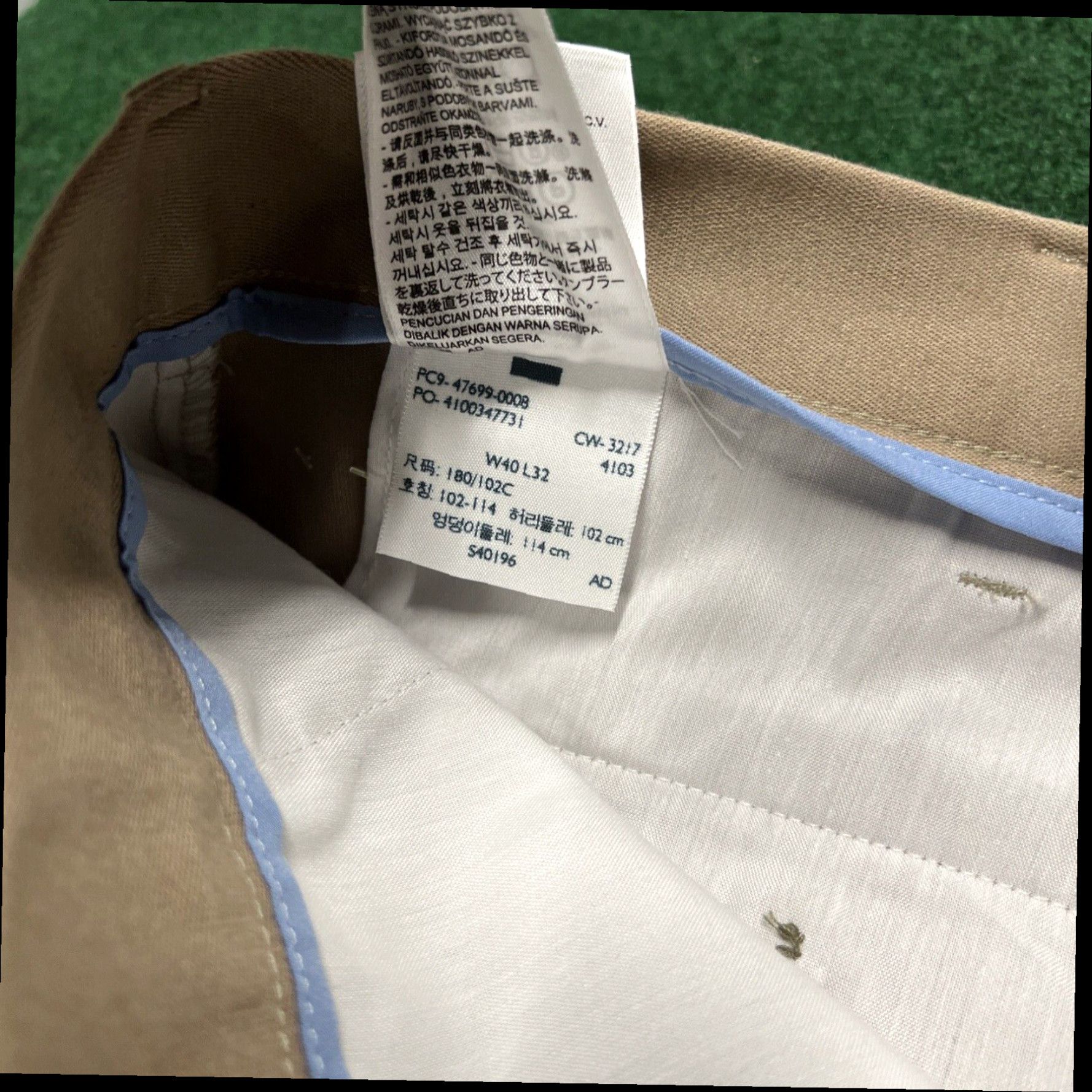 Dockers Dockers Mens Straight Fit Khaki Beige Pants Size 40x32 Size US 40 / EU 56 - 6 Thumbnail