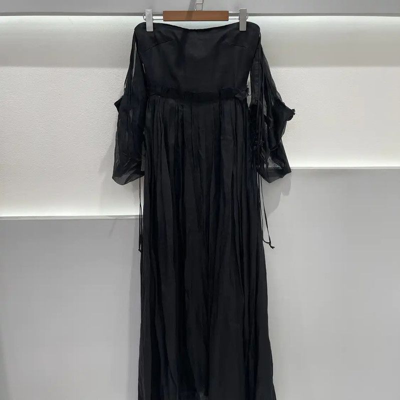 Loewe Loewe Black Maxi Dress for Women 0089 Size ONE SIZE - 1 Thumbnail