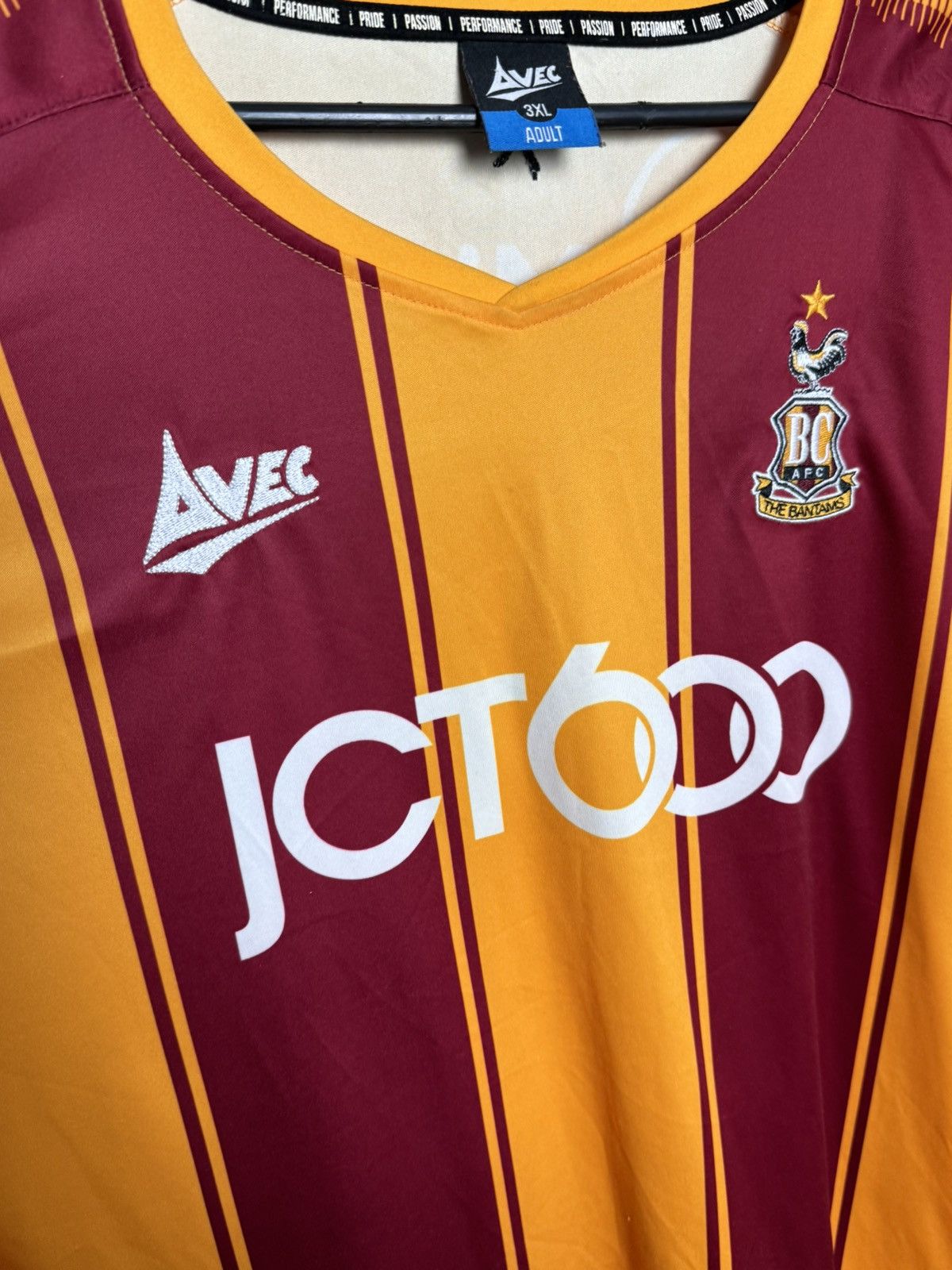 Other XXXL Bradford City 20/21 Home Football Jersey Size US XXL / EU 58 / 5 - 3 Thumbnail